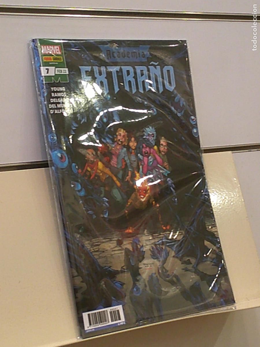 C&oacute;mics: ACADEMIA EXTRA&Ntilde;O N&ordm; 7 FEB 22 MARVEL - PANINI - Foto 1