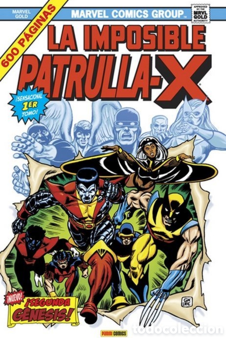Comics: La patrulla x Marvel gold 1
