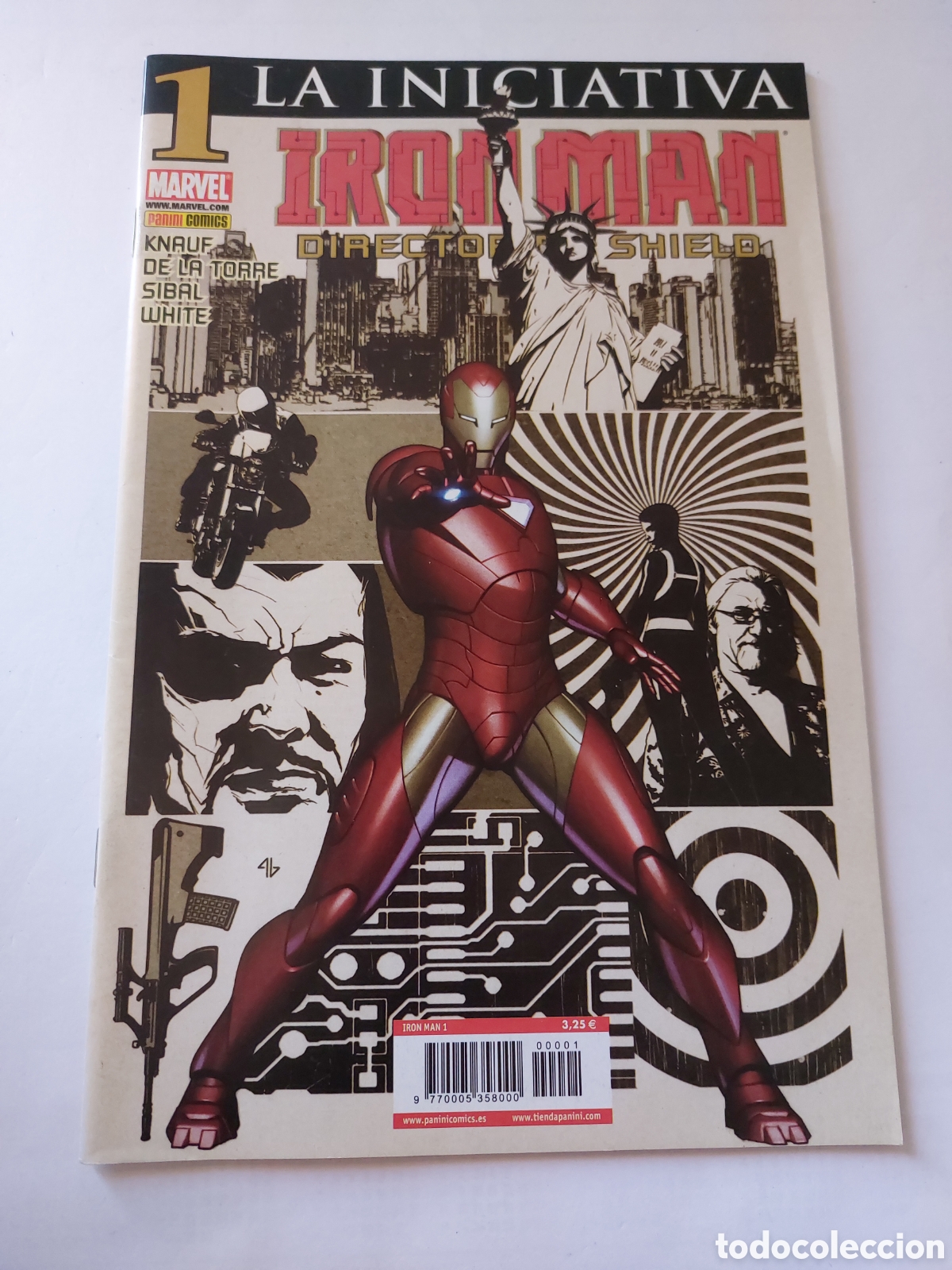 C&oacute;mics: Iron Man Director de Shield # 1 Panini - Foto 1