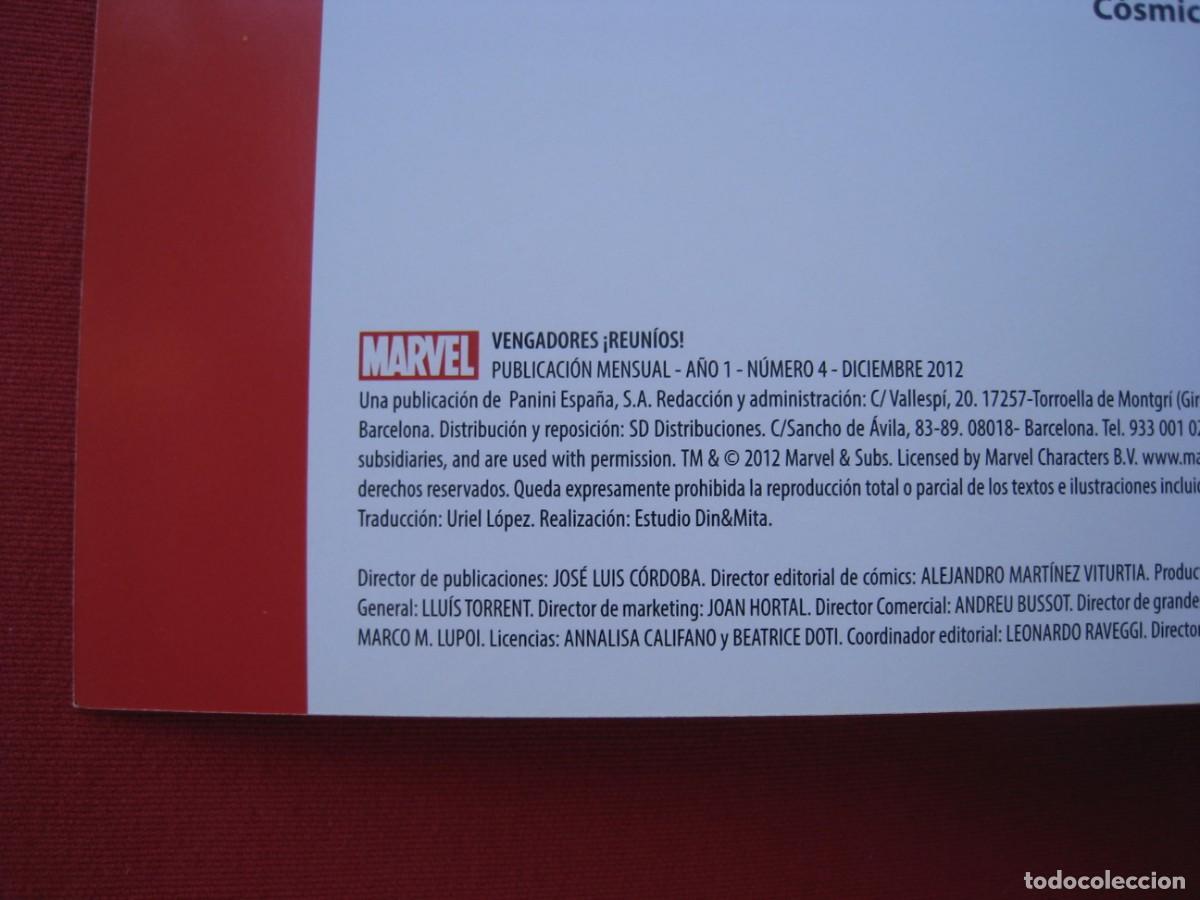 C&oacute;mics: VENGADORES &iexcl; REUNIOS ! - N&ordm; 4 - PANINI. - Foto 6