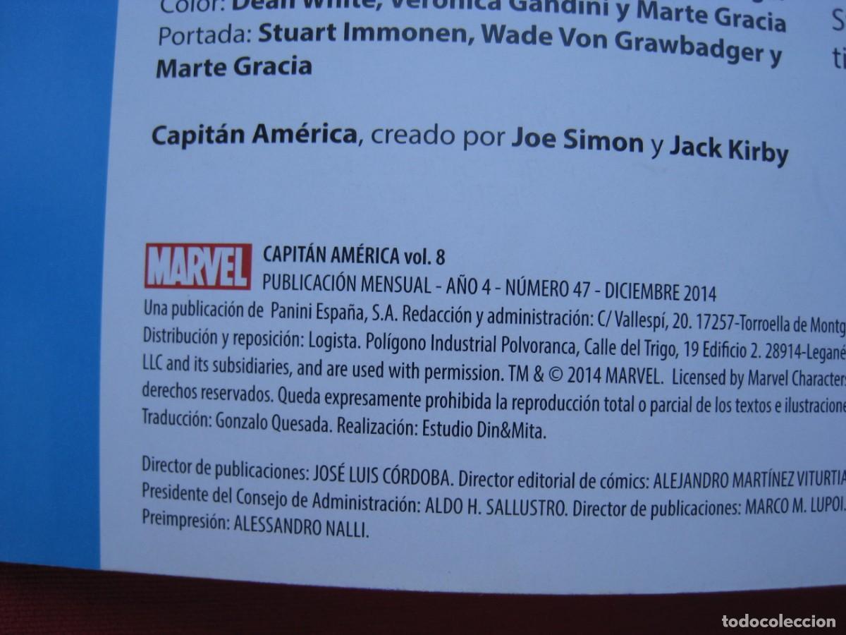 C&oacute;mics: CAPITAN AMERICA - VOL.8 - N&ordm; 47 - PANINI. - Foto 6