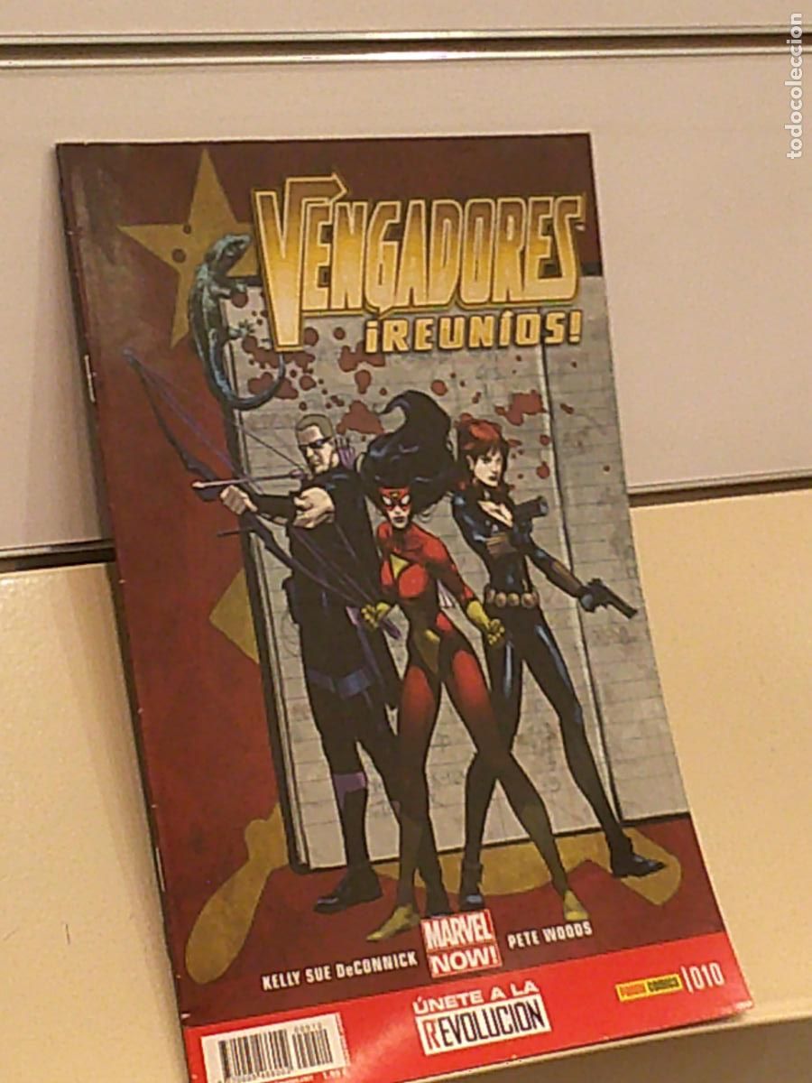 C&oacute;mics: VENGADORES &iexcl;REUNIOS! N&ordm; 10 MARVEL - PANINI - Foto 1