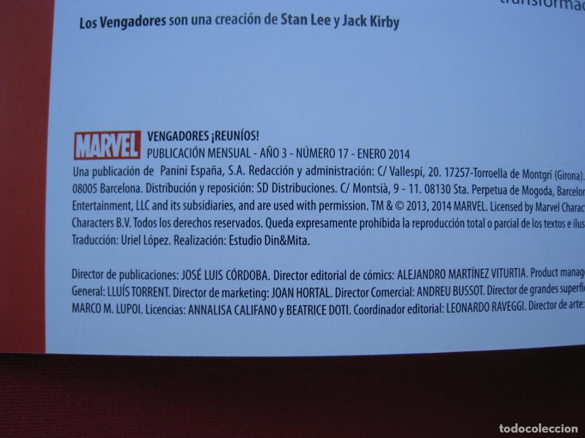 C&oacute;mics: VENGADORES &iexcl; REUNIOS ! - N&ordm; 17 - PANINI. - Foto 6