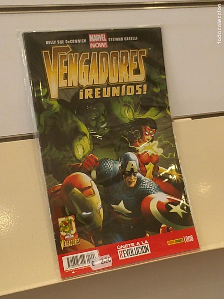 C&oacute;mics: VENGADORES &iexcl;REUNIOS! N&ordm; 6 MARVEL - PANINI - Foto 1