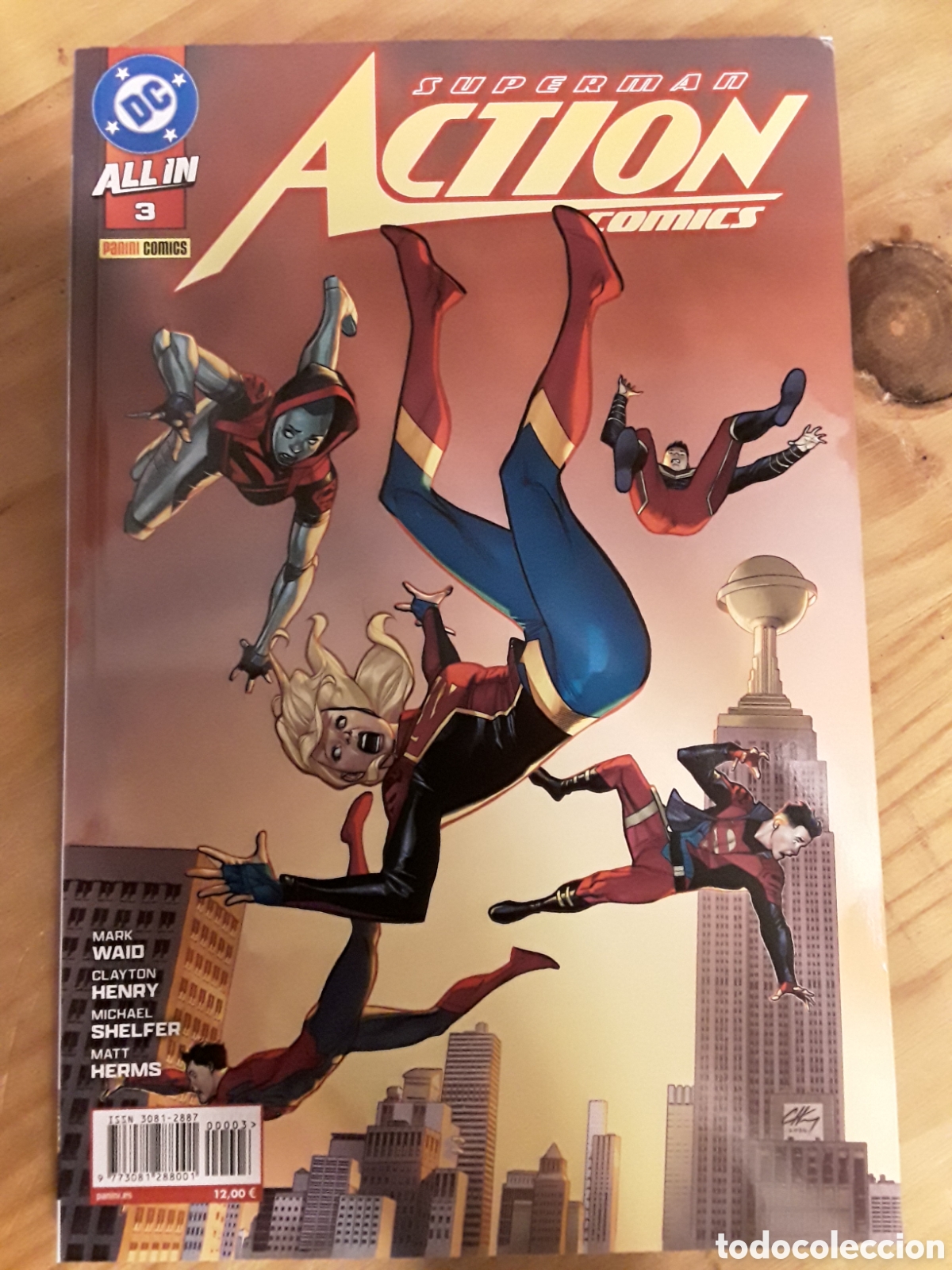 C&oacute;mics: All In Action Comics 3 - Waid, Henry, Shelfer, Herms - Panini / DC - Foto 1