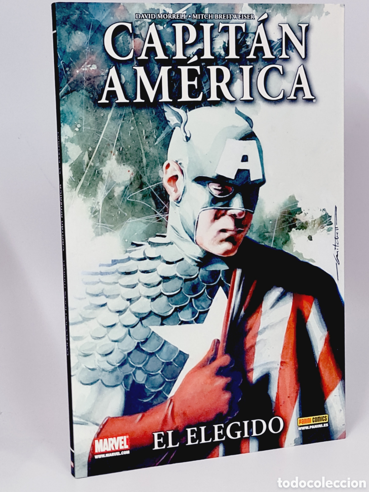 C&oacute;mics: C&Oacute;MIC DE KIOSCO EL ELEGIDO CAPIT&Aacute;N AM&Eacute;RICA COLECCI&Oacute;N 100% MARVEL PANINI C&Oacute;MICS - Foto 1