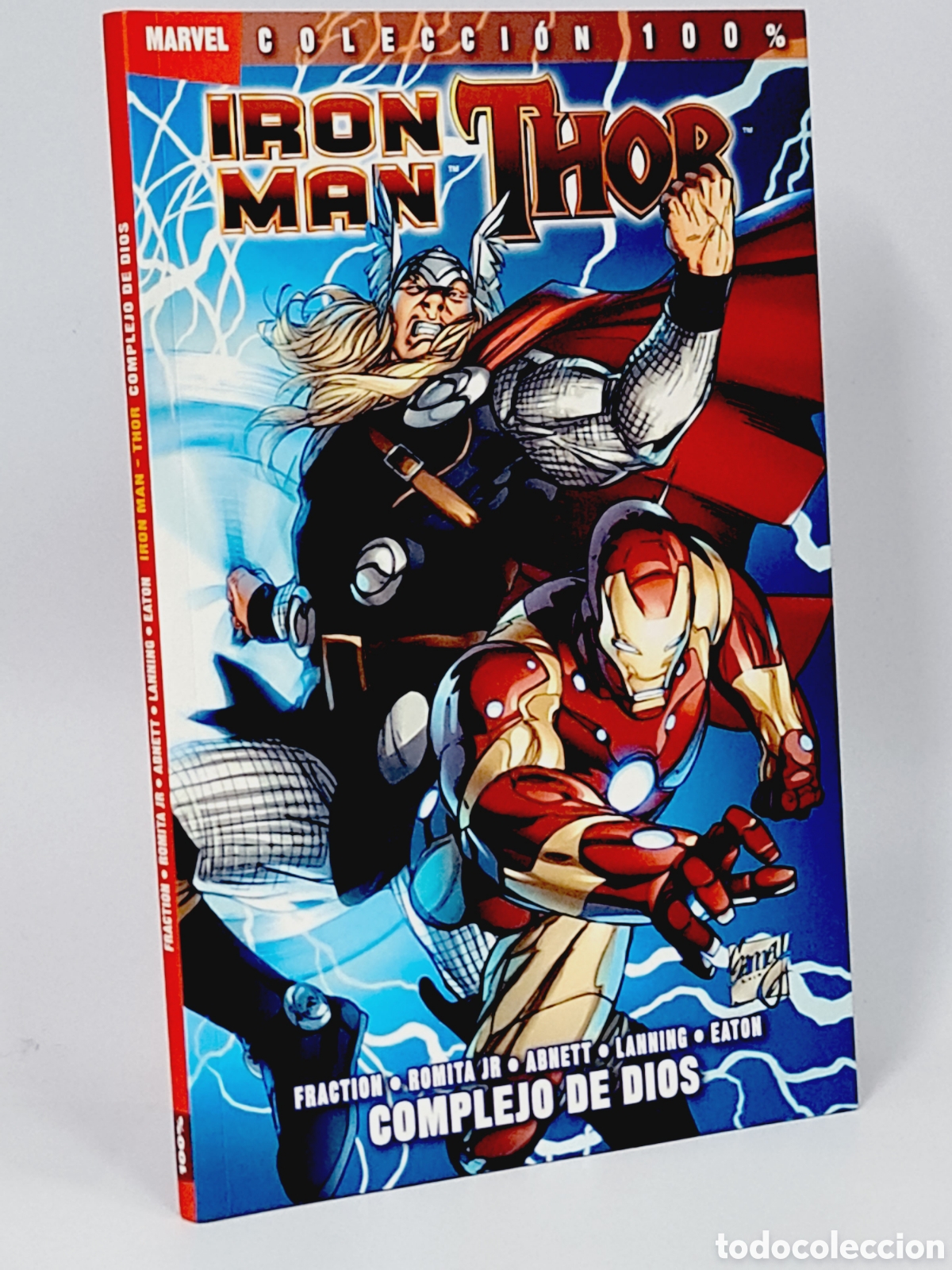 C&oacute;mics: C&Oacute;MIC DE KIOSCO IRON MAN COMPLEJO DE DIOS COLECCI&Oacute;N 100% MARVEL PANINI C&Oacute;MICS - Foto 1