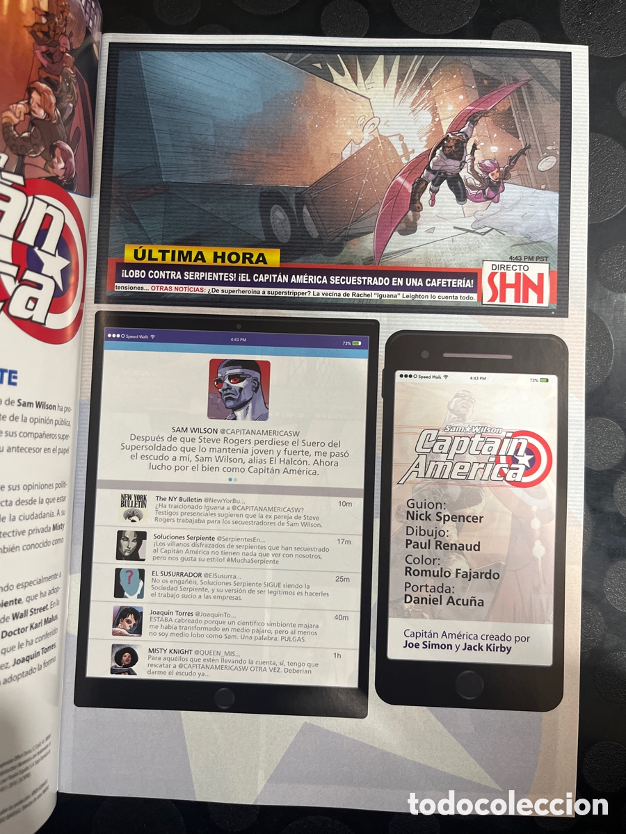 C&oacute;mics: CAPIT&Aacute;N AM&Eacute;RICA VOL.8 N.66 SAM WILSON ( 2011/... ) - Foto 3