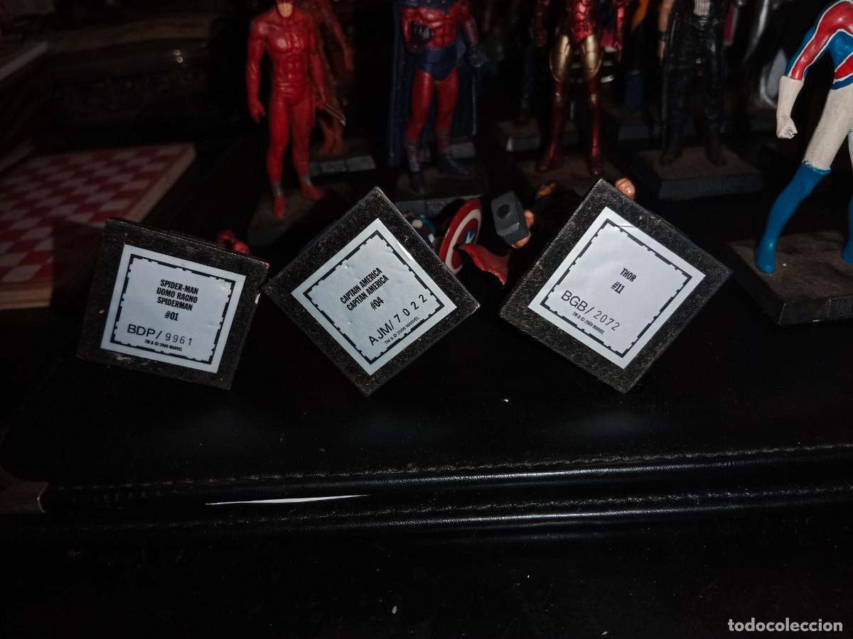 C&oacute;mics: 18 FIGURAS DE PLOMO ORIGINALES MARVEL 2006 a 2010 - SUPER HEROES - Foto 8