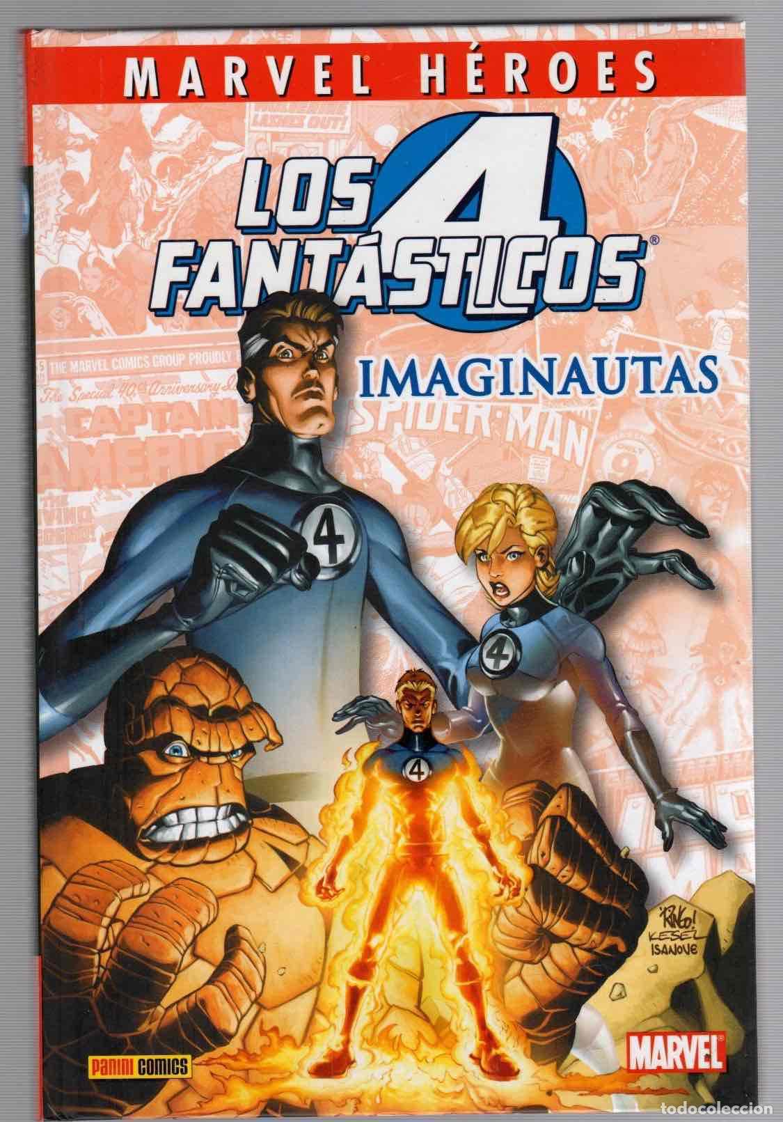 C&oacute;mics: MARVEL HEROES. LOS 4 FANTASTICOS. IMAGINAUTAS. PANINI, 2010 - Foto 1