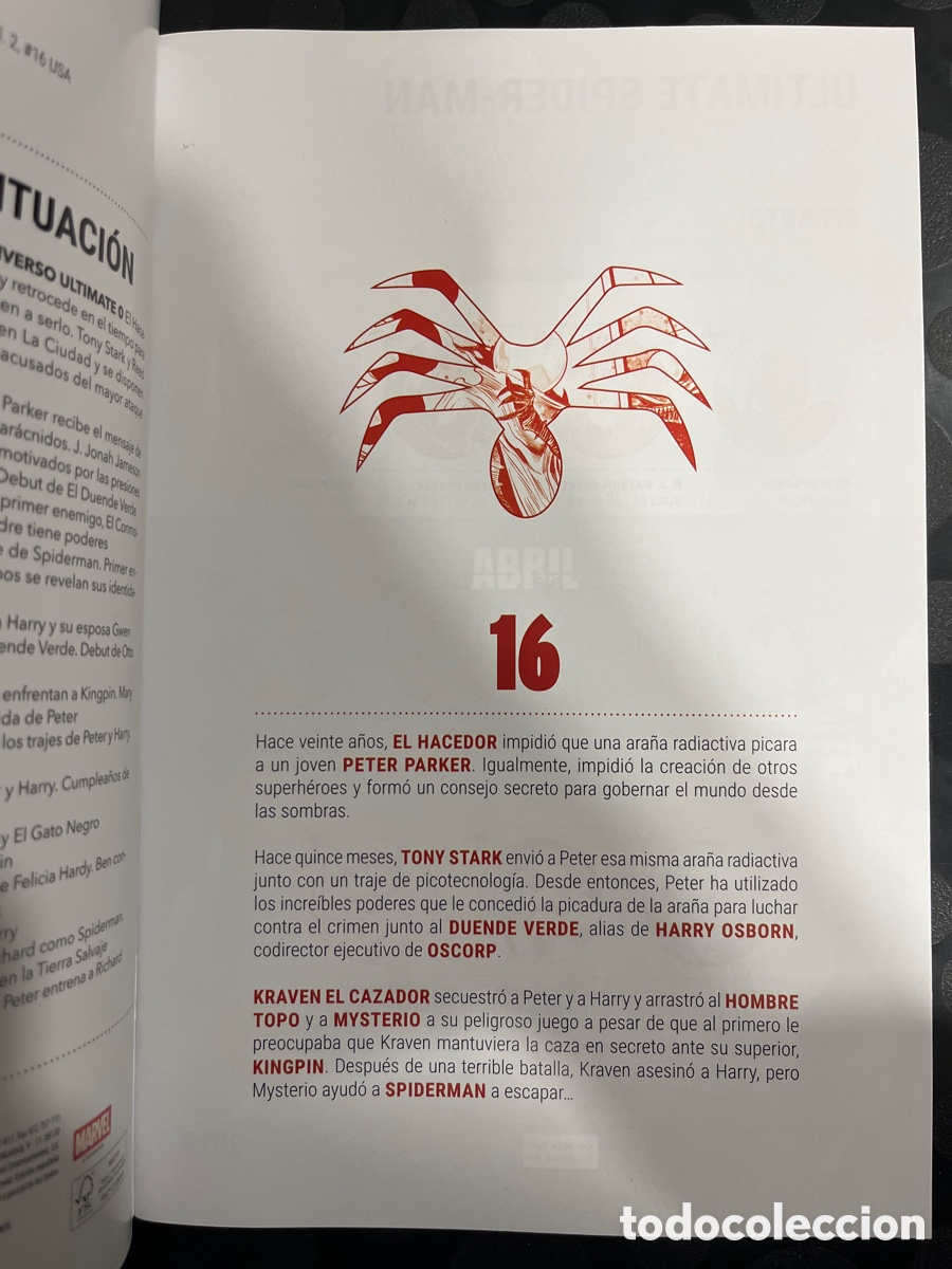 C&oacute;mics: ULT&Iacute;MATE SPIDER-MAN N.16 SPIDERMAN ( 2024/&hellip; ) - Foto 3