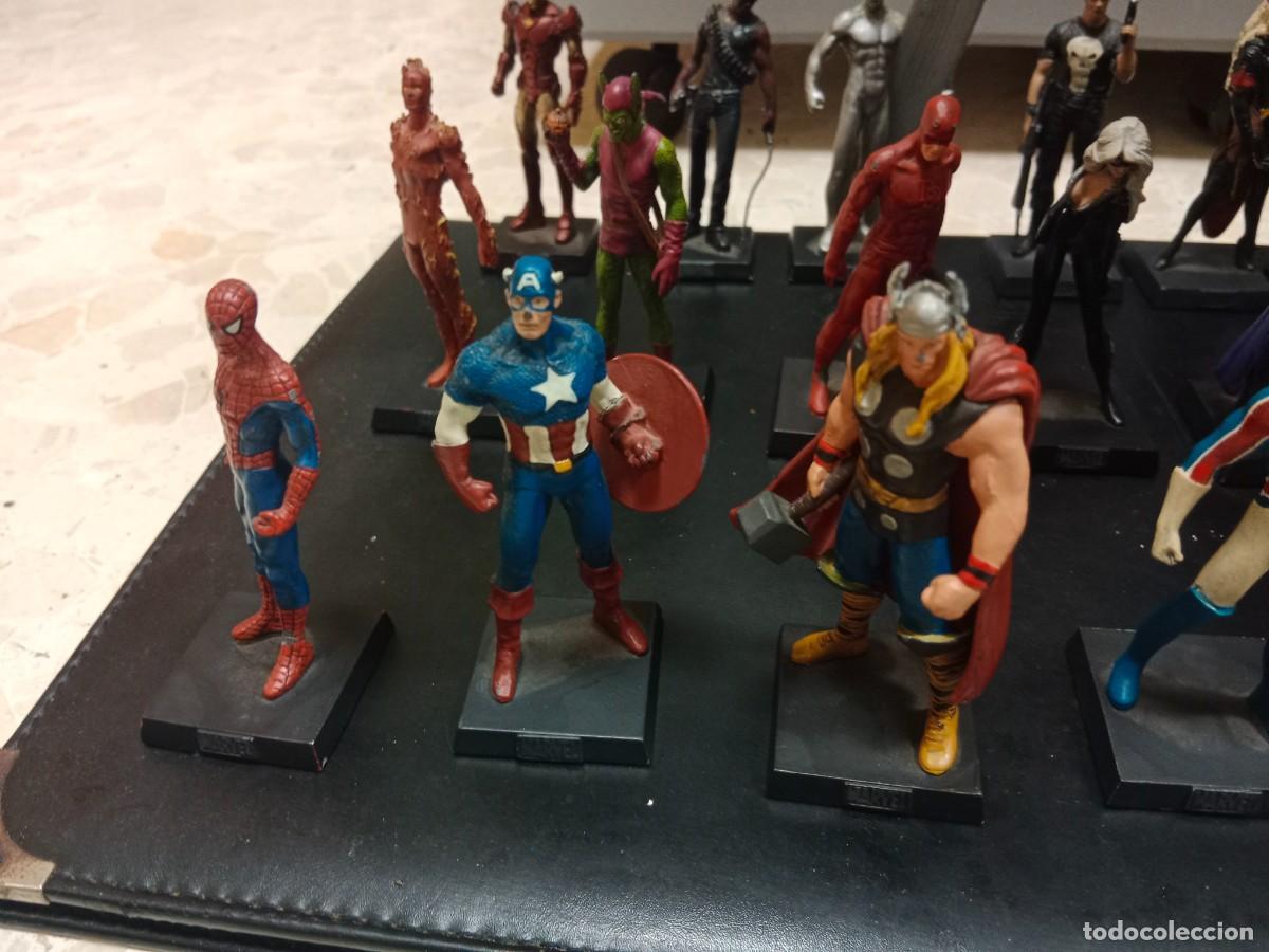 C&oacute;mics: 18 FIGURAS DE PLOMO ORIGINALES MARVEL 2006 a 2010 - SUPER HEROES - Foto 2