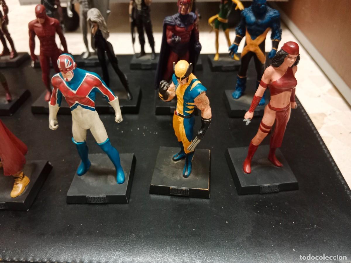 C&oacute;mics: 18 FIGURAS DE PLOMO ORIGINALES MARVEL 2006 a 2010 - SUPER HEROES - Foto 3