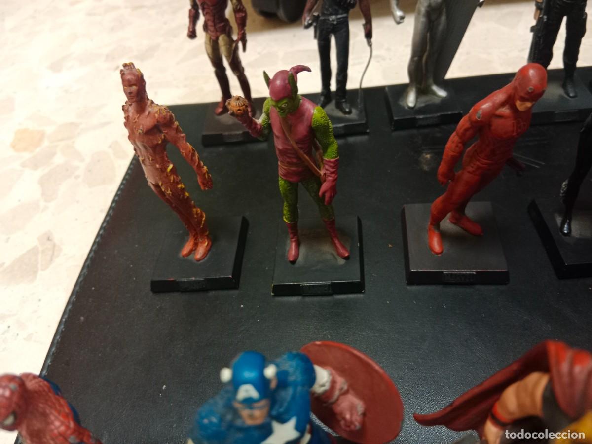C&oacute;mics: 18 FIGURAS DE PLOMO ORIGINALES MARVEL 2006 a 2010 - SUPER HEROES - Foto 4