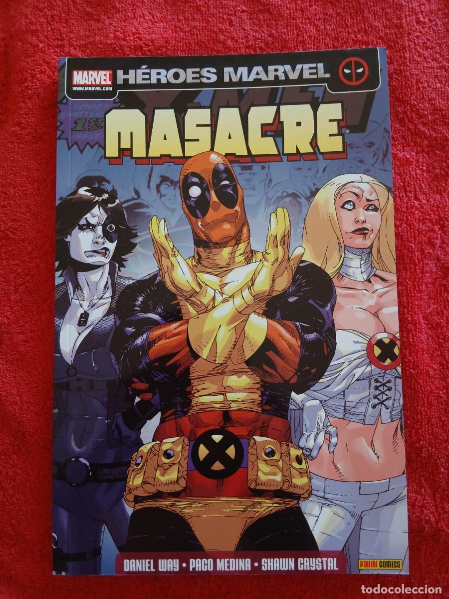 C&oacute;mics: Masacre heroes marvel estado de kiosko panini - Foto 1