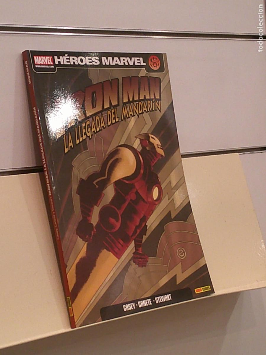 C&oacute;mics: HEROES MARVEL IRON MAN LA LLEGADA DEL MANDARIN - PANINI OFERTA - Foto 1