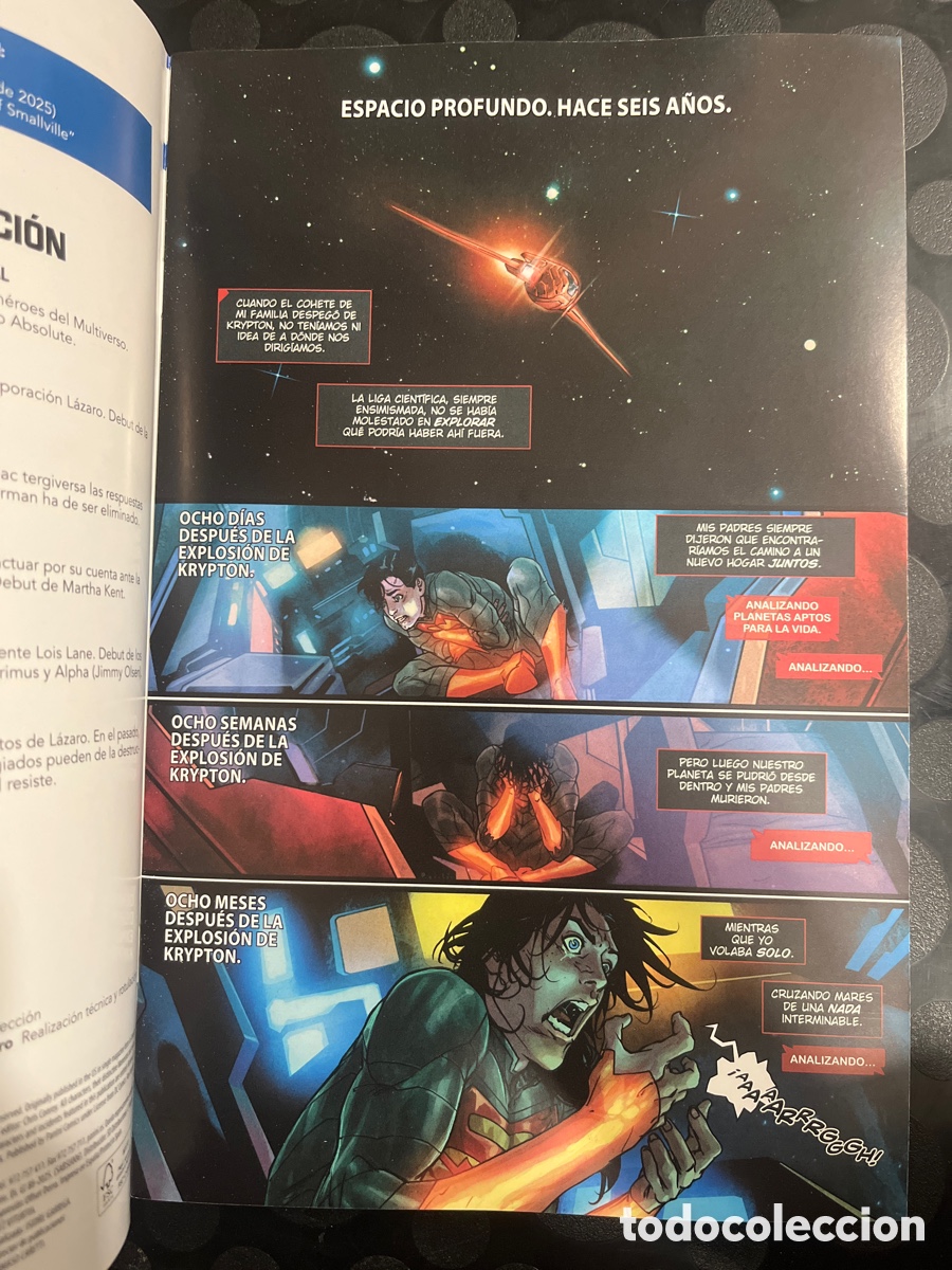 C&oacute;mics: ABSOLUTE SUPERMAN N.6 LA &Uacute;LTIMA POLVAREDA DE KRYPTON DC ALL IN ( 2025/&hellip; ) - Foto 3