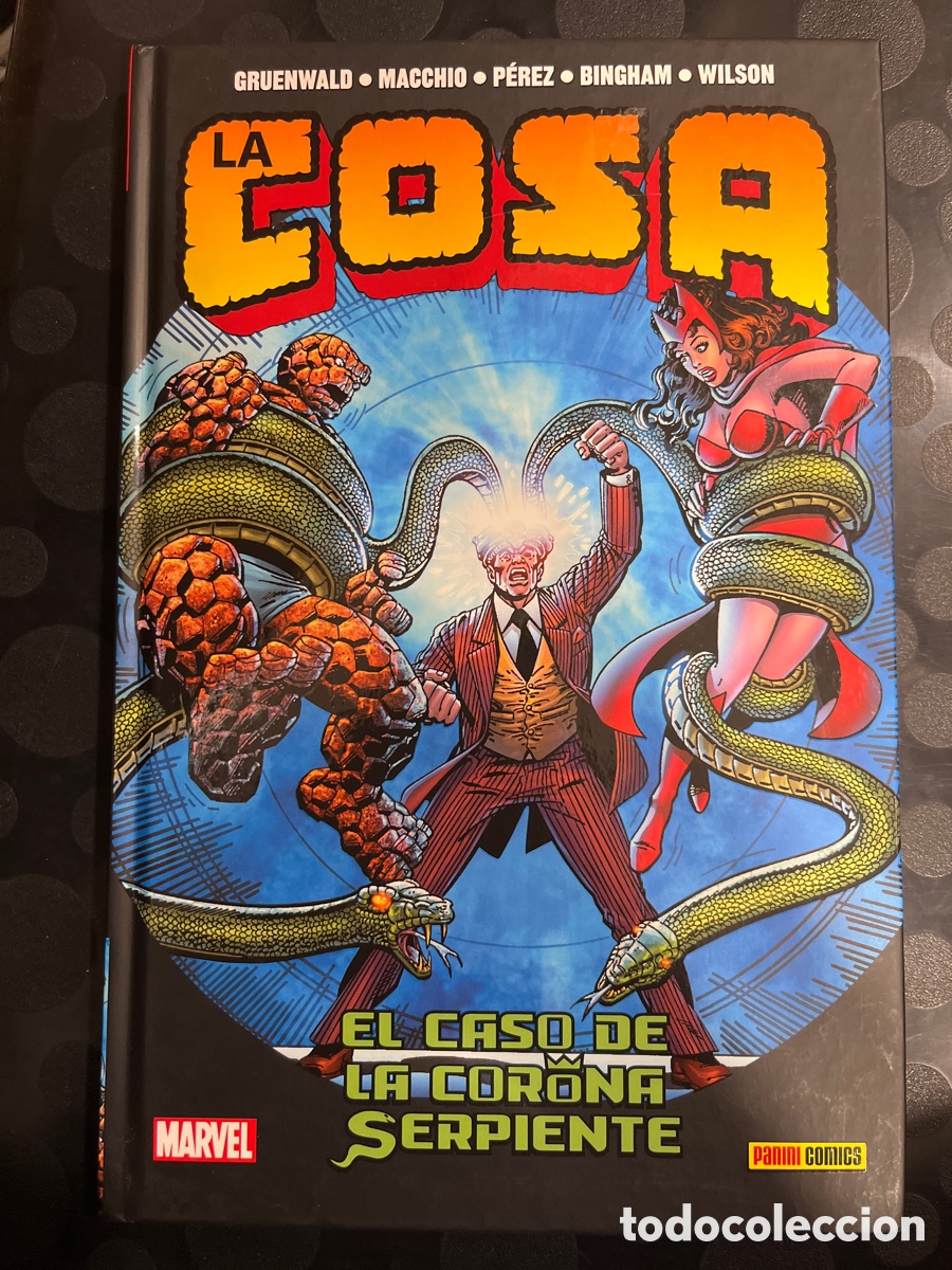 C&oacute;mics: LA COSA : EL CASO DE LA CORONA SERPIENTE 100% MARVEL HC ( 2020 ) - Foto 1