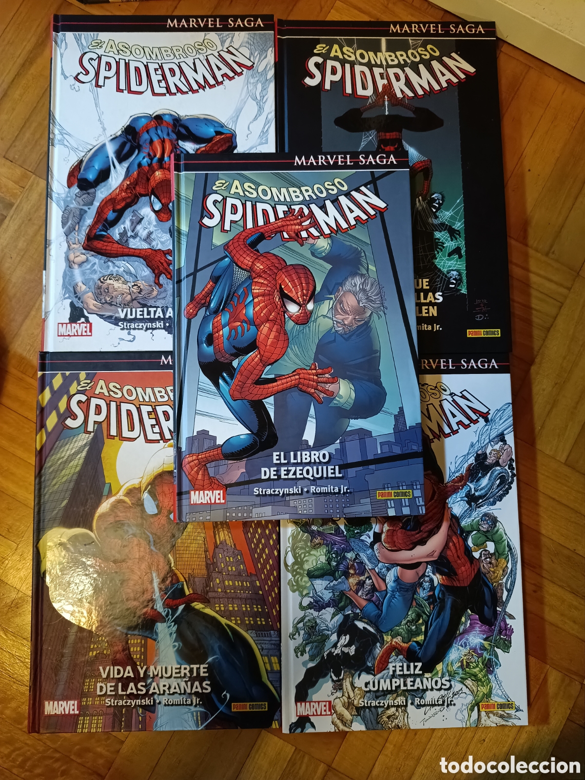 C&oacute;mics: Marvel saga spiderman 1 al 5 completa - Foto 1