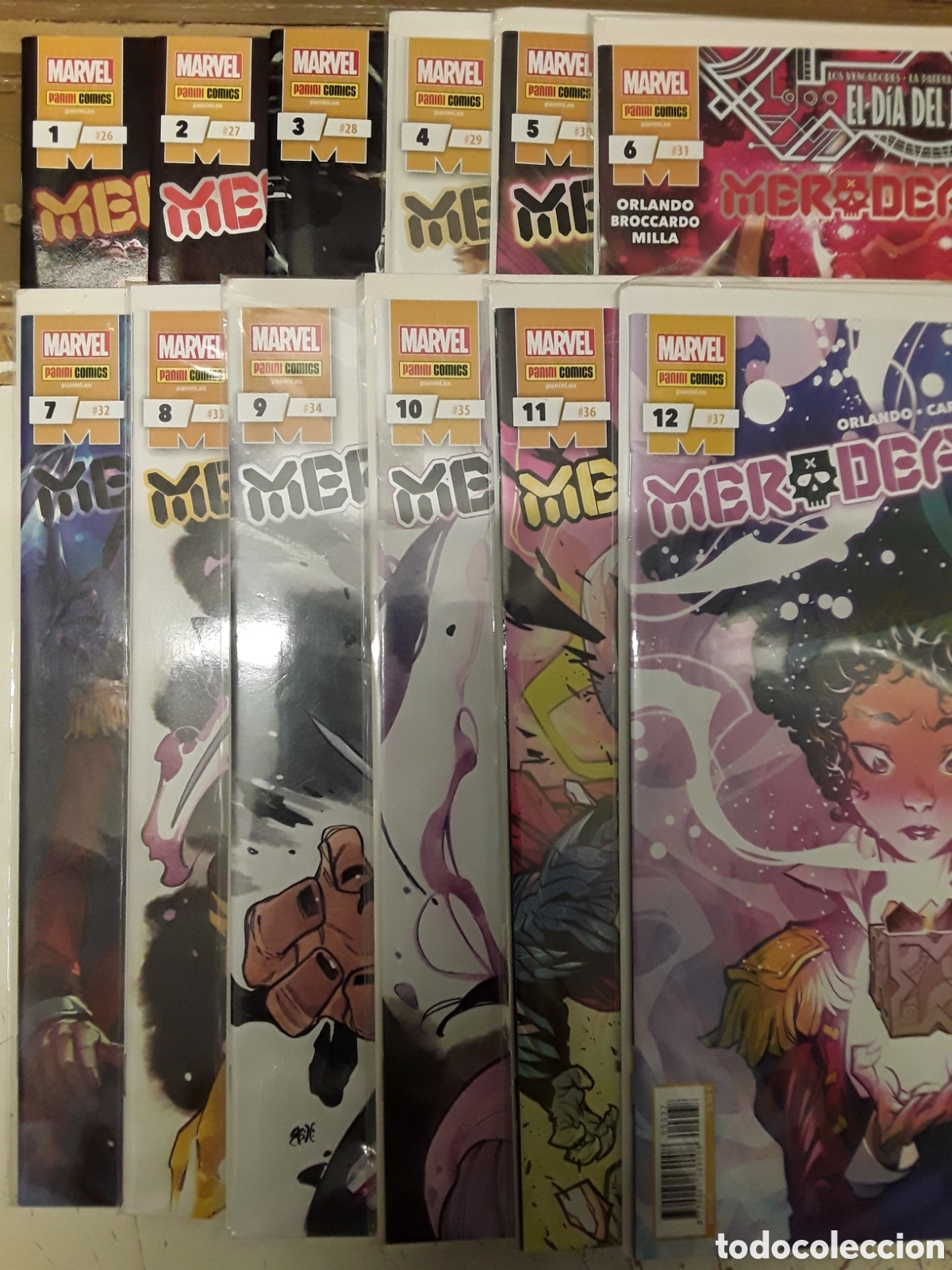 Comics: Merodeadores 1/26 a 12/37 (colecci&oacute;n completa) - Orlando, Carlini, Milla - Panini / Marvel