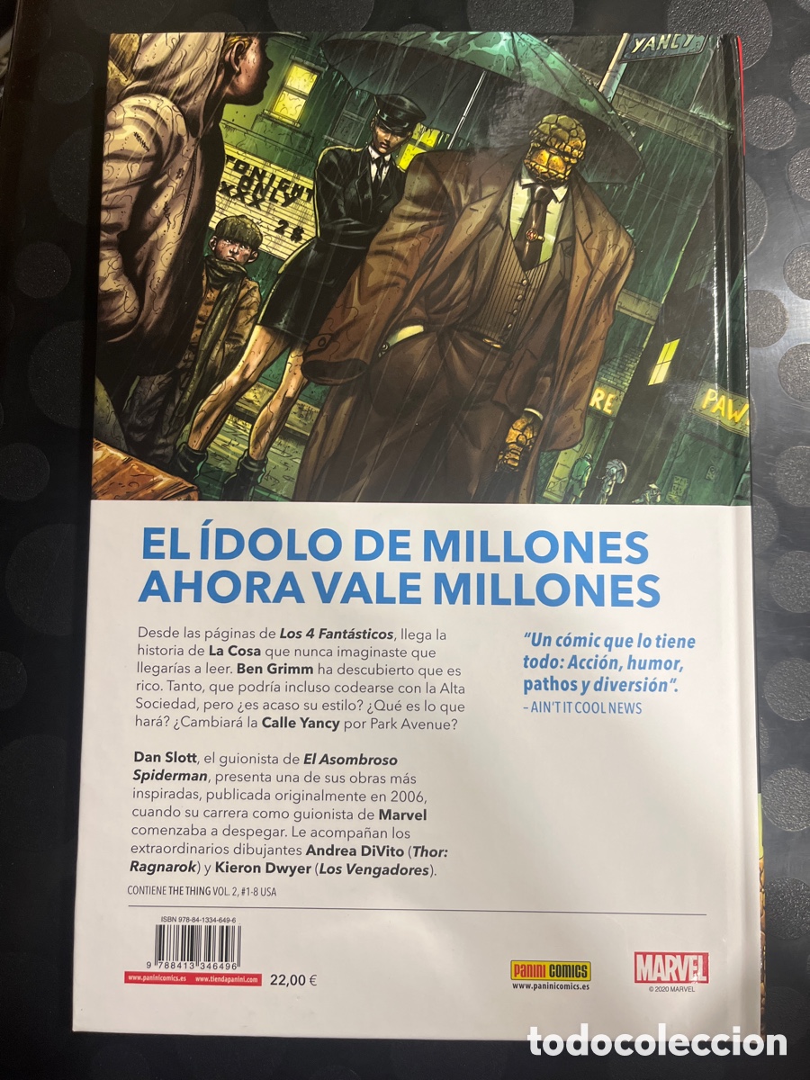 C&oacute;mics: LA COSA : &Iacute;DOLO DE MILLONES 100% MARVEL HC ( 2020 ) - Foto 2