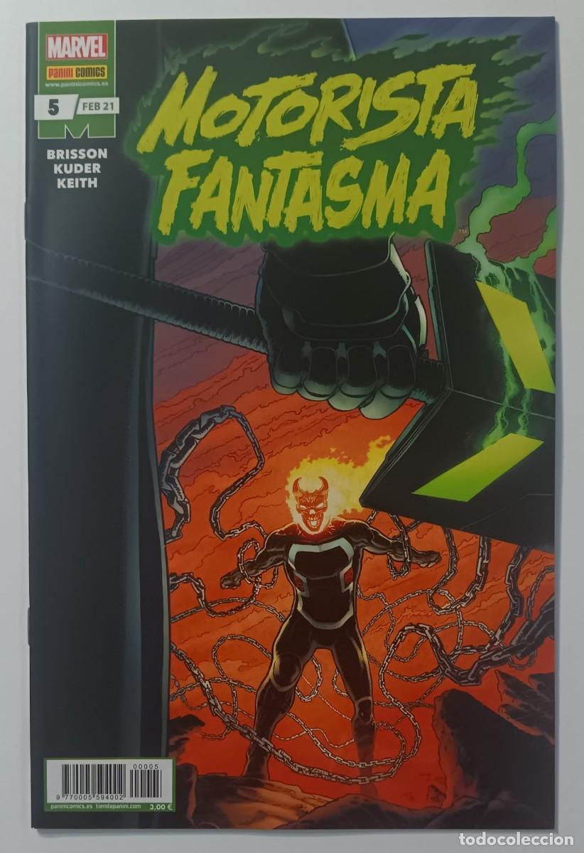 C&oacute;mics: COMIC MOTORISTA FANTASMA NUMERO 5 MARVEL PANINI - Foto 1