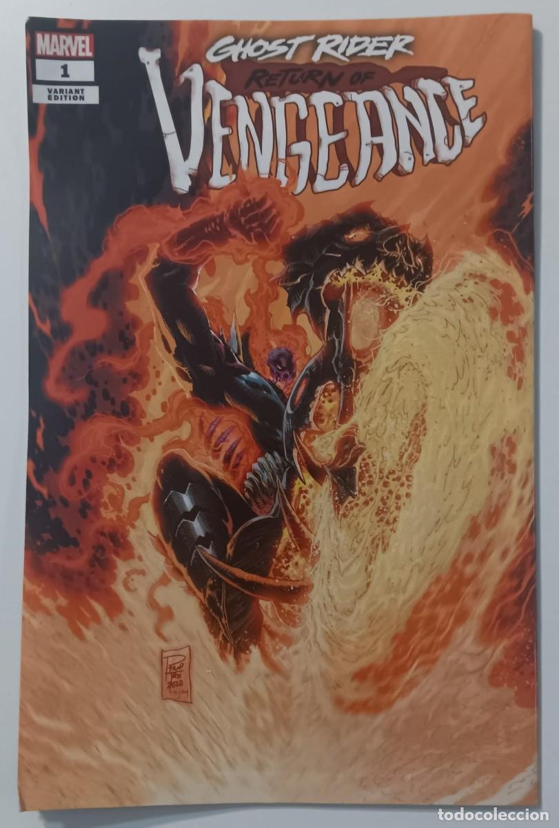 C&oacute;mics: COMIC MOTORISTA FANTASMA NUMERO 6 MARVEL PANINI - Foto 3