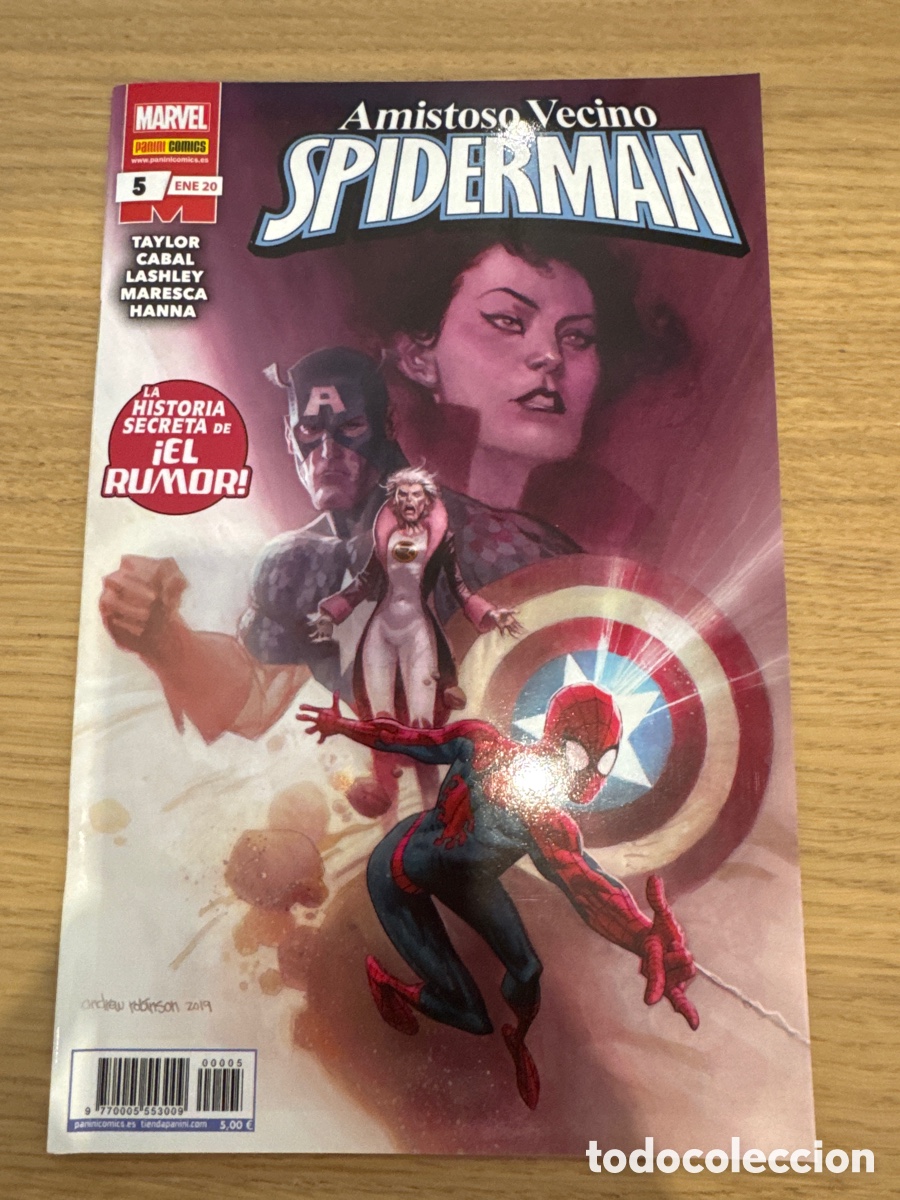 Comics: Amistoso vecino spiderman 5 (grapa) - Taylor, Cabal, Lashley, Maresca, Hanna - Panini / Marvel