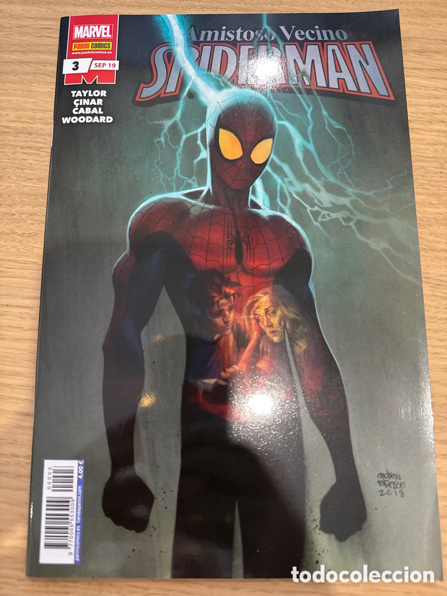 Comics: Amistoso vecino spiderman 3 (grapa) - Taylor, &Ccedil;inar, Cabal, Woodard - Panini / Marvel