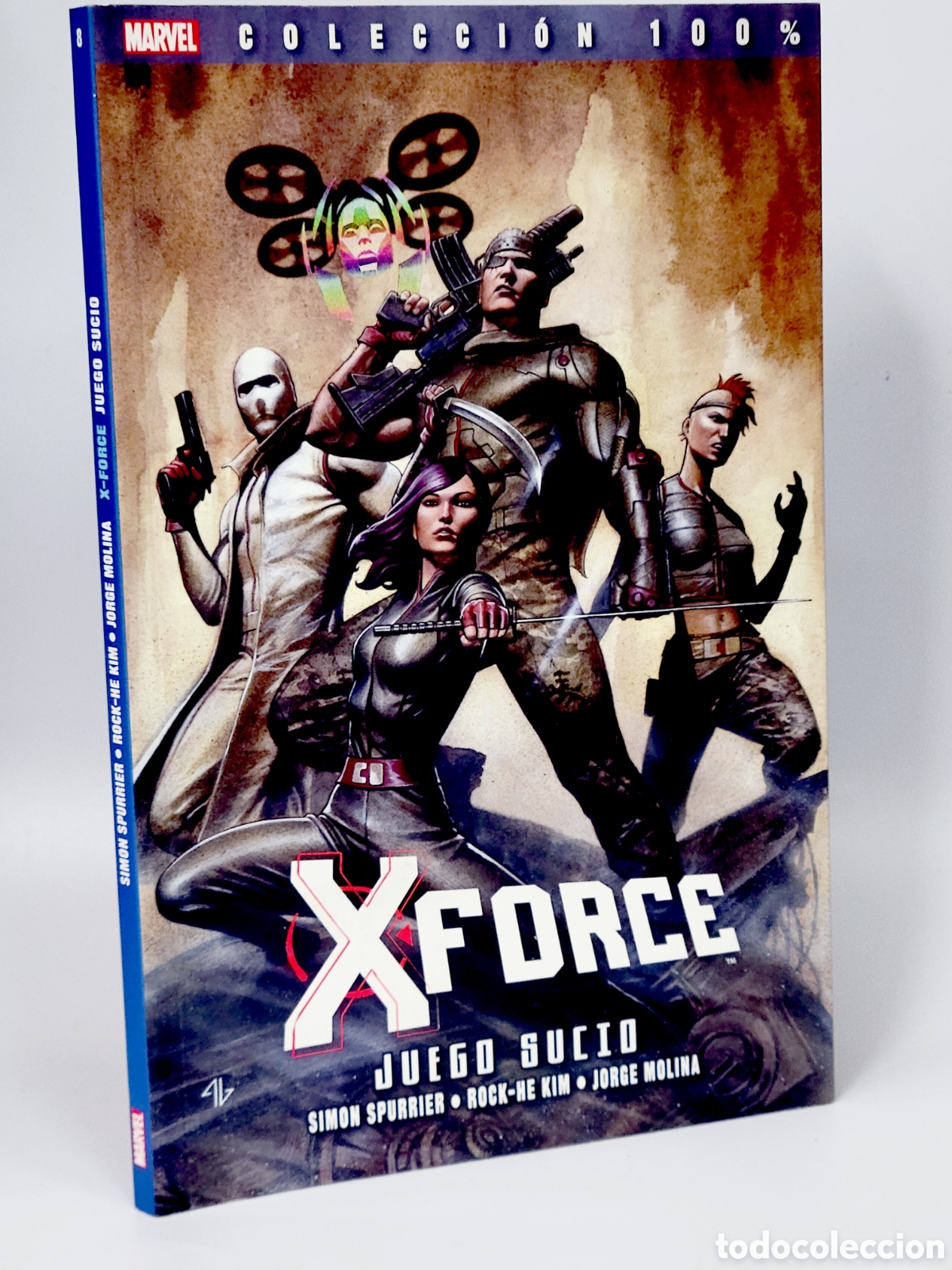 C&oacute;mics: C&Oacute;MIC DE KIOSCO X-FORCE 2 JUEGO SUCIO COLECCI&Oacute;N 100% MARVEL PANINI - Foto 1