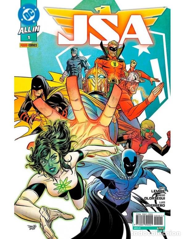 C&oacute;mics: ALL IN JSA 1 y 2 PANINI DC - Foto 1