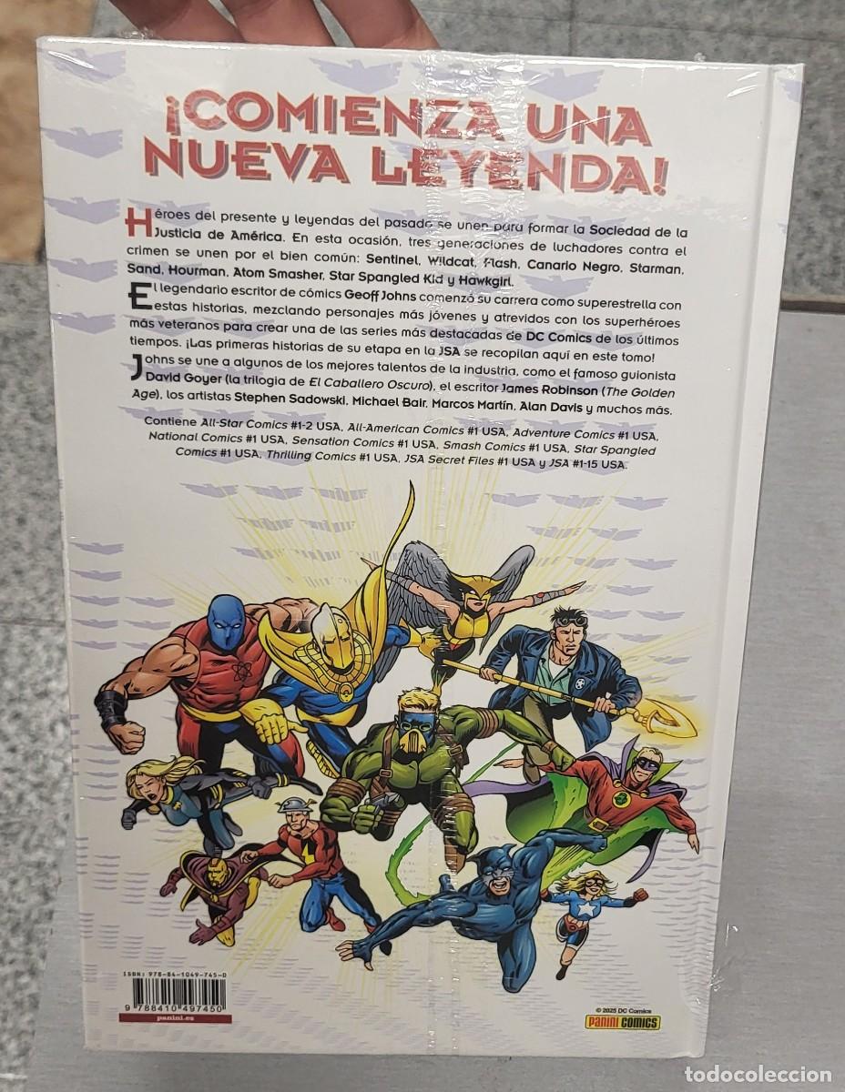 C&oacute;mics: JSA de GEOFF JOHNS : LA COLECCION COMPLETA N&ordm; 1 / DC - PANINI - Foto 2