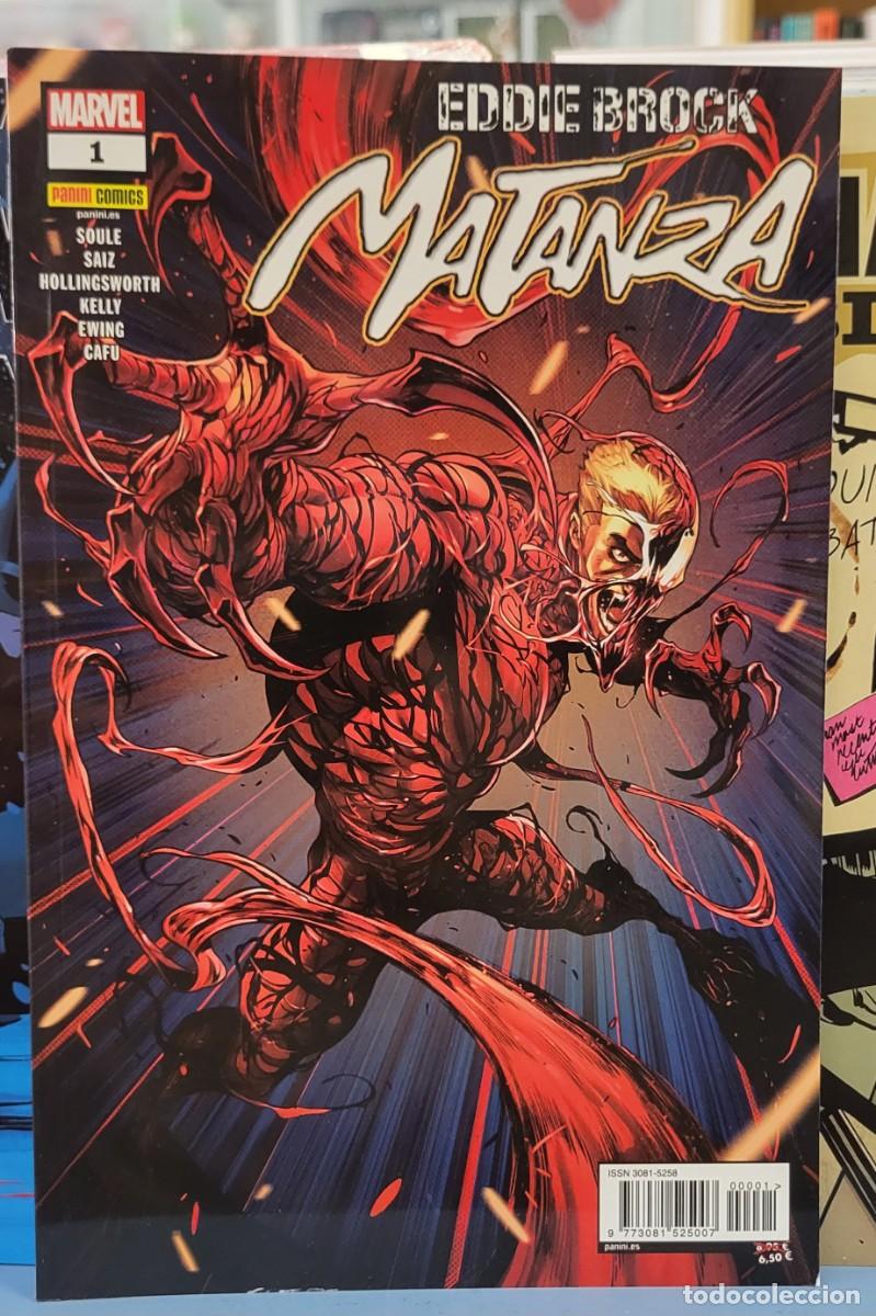 C&oacute;mics: EDDIE BROCK : MATANZA N&ordm; 1 / MARVEL - PANINI - Foto 1