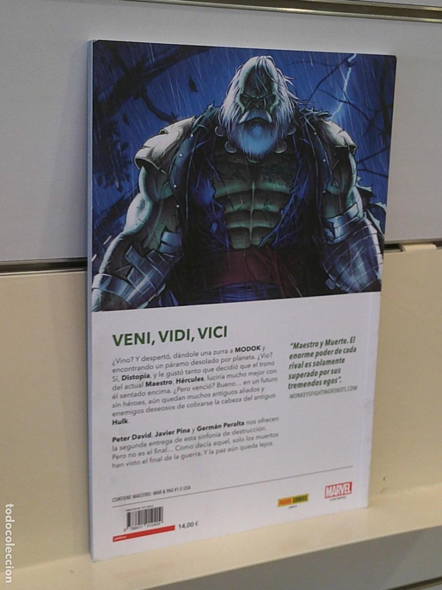 C&oacute;mics: MAESTRO N&ordm; 2 - GUERRA Y PAX - PANINI OFERTA - Foto 2