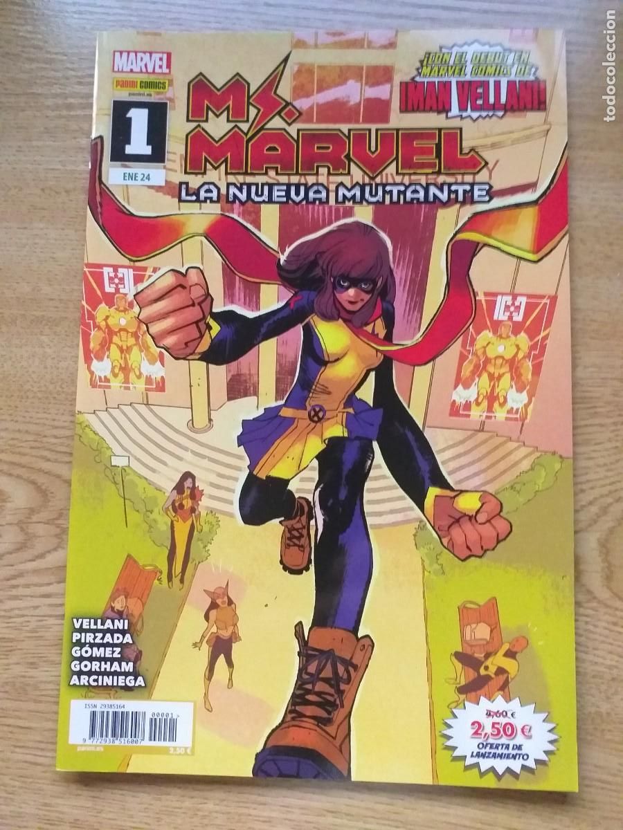 C&oacute;mics: MS. MARVEL: LA NUEVA MUTANTE - N&ordm; 1 - La nueva normalidad - PANINI - Foto 1