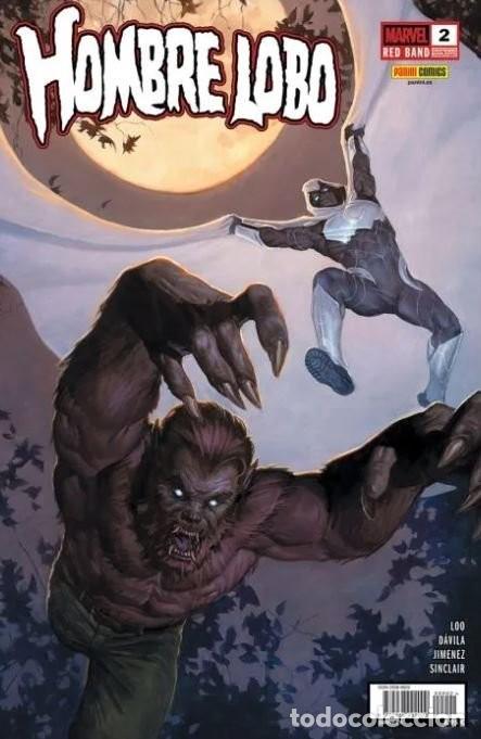 C&oacute;mics: HOMBRE LOBO RED BAND NUMEROS 1 Y 2 PANINI. - Foto 2