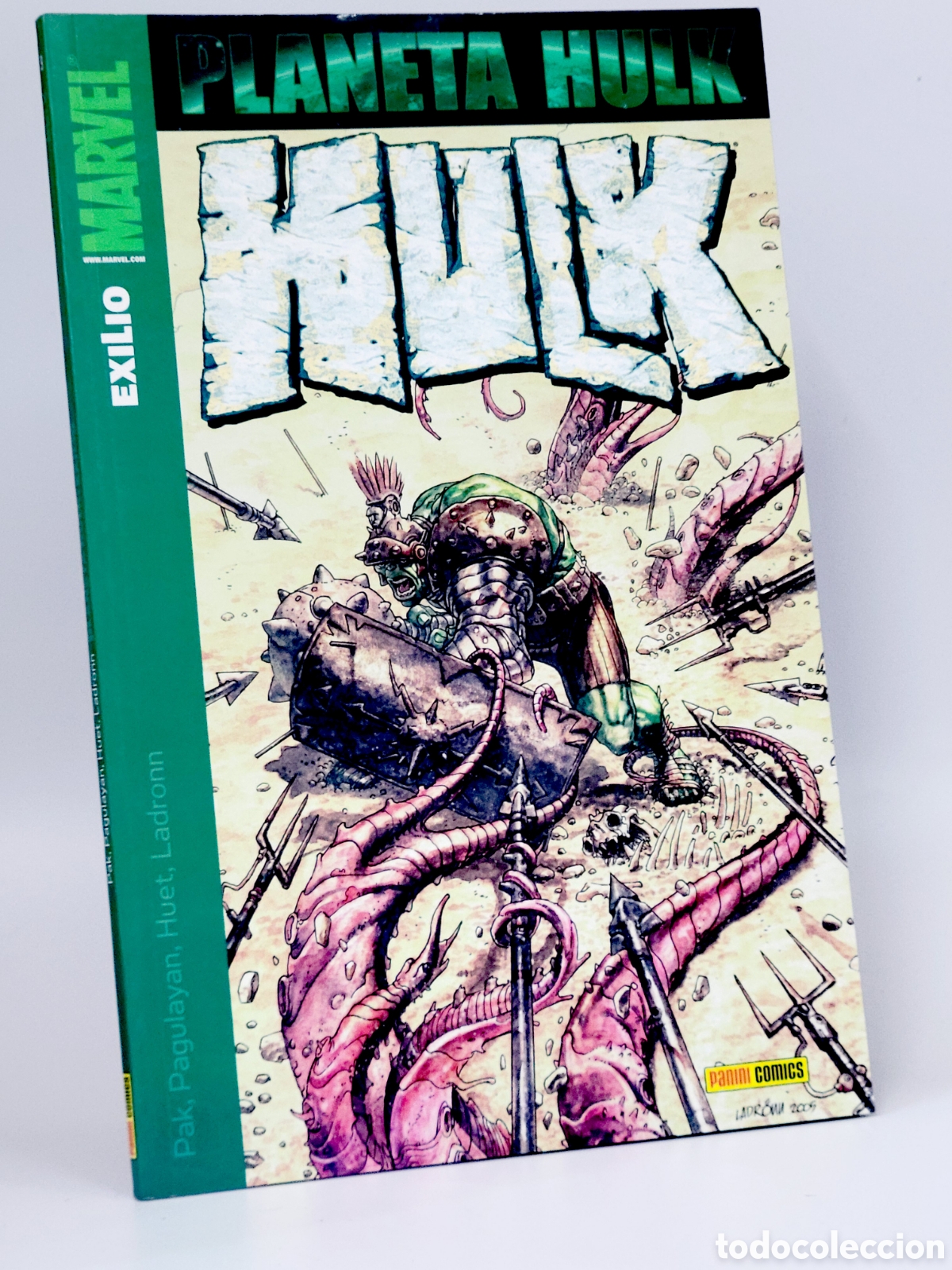 C&oacute;mics: C&Oacute;MIC DE KIOSCO HULK 9 EXILIO PLANETA HULK PANINI MARVEL - Foto 1