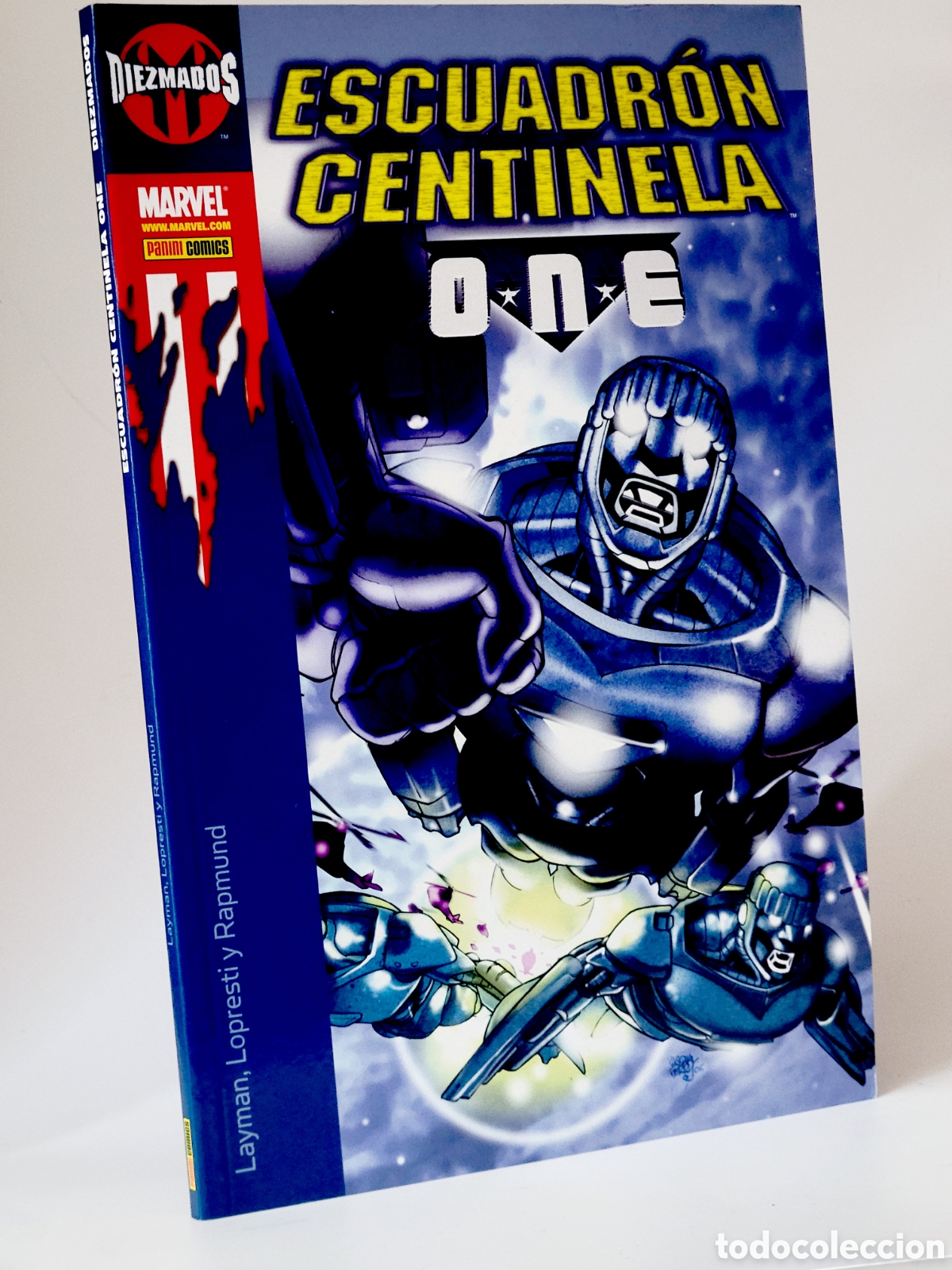 C&oacute;mics: C&Oacute;MIC DE KIOSCO ESCUADR&Oacute;N CENTINELA ONE DIEZMADOS PANINI MARVEL - Foto 1