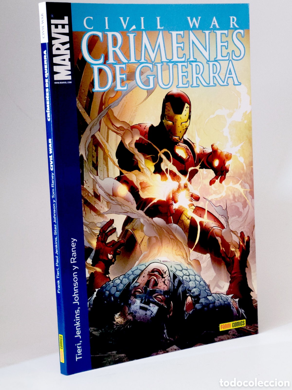 C&oacute;mics: C&Oacute;MIC DE KIOSCO CIVIL WAR CR&Iacute;MENES DE GUERRA PANINI MARVEL - Foto 1