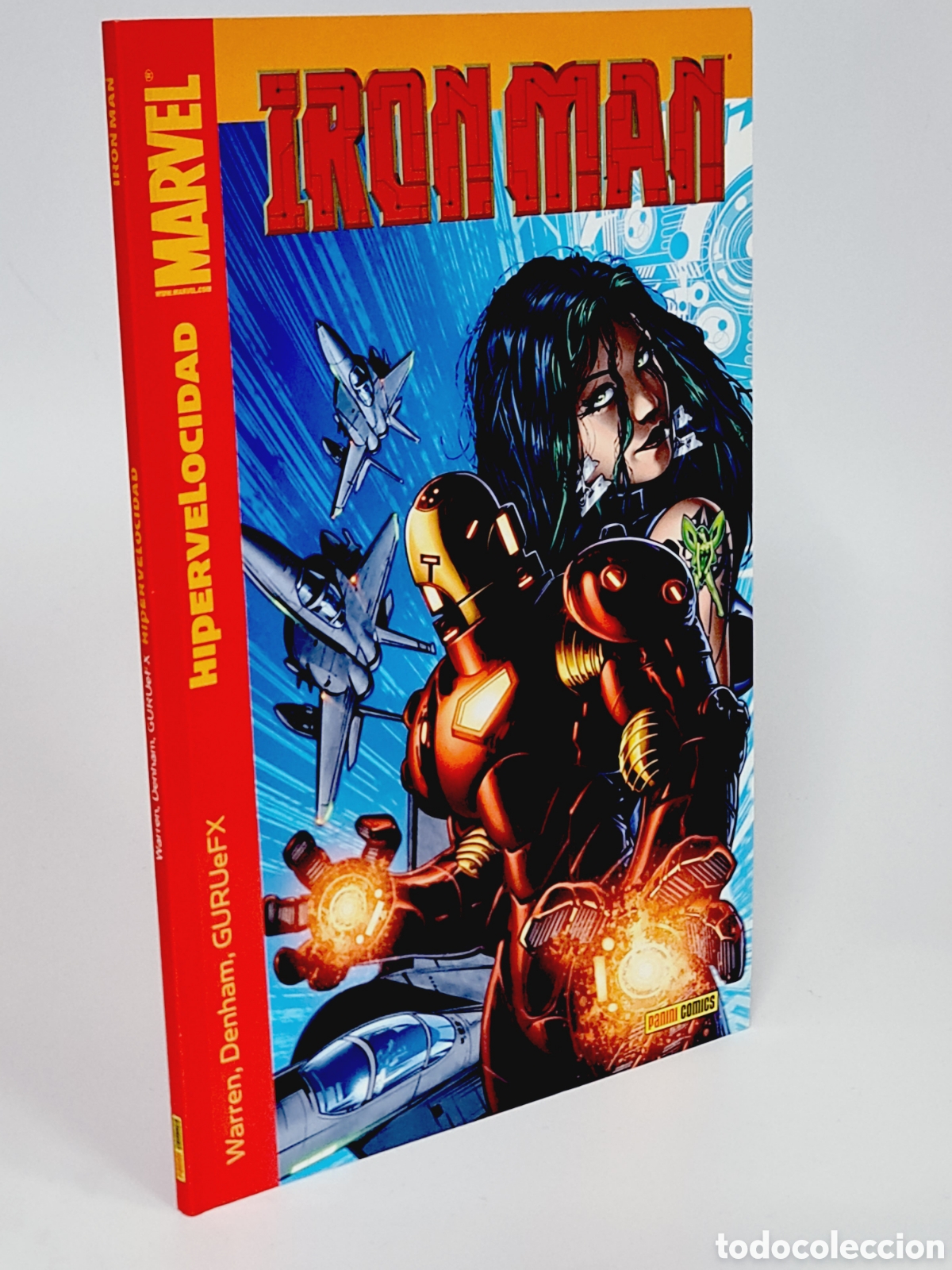 C&oacute;mics: C&Oacute;MIC DE KIOSCO IRON MAN HIPERVELOCIDAD 2008 PANINI MARVEL - Foto 1