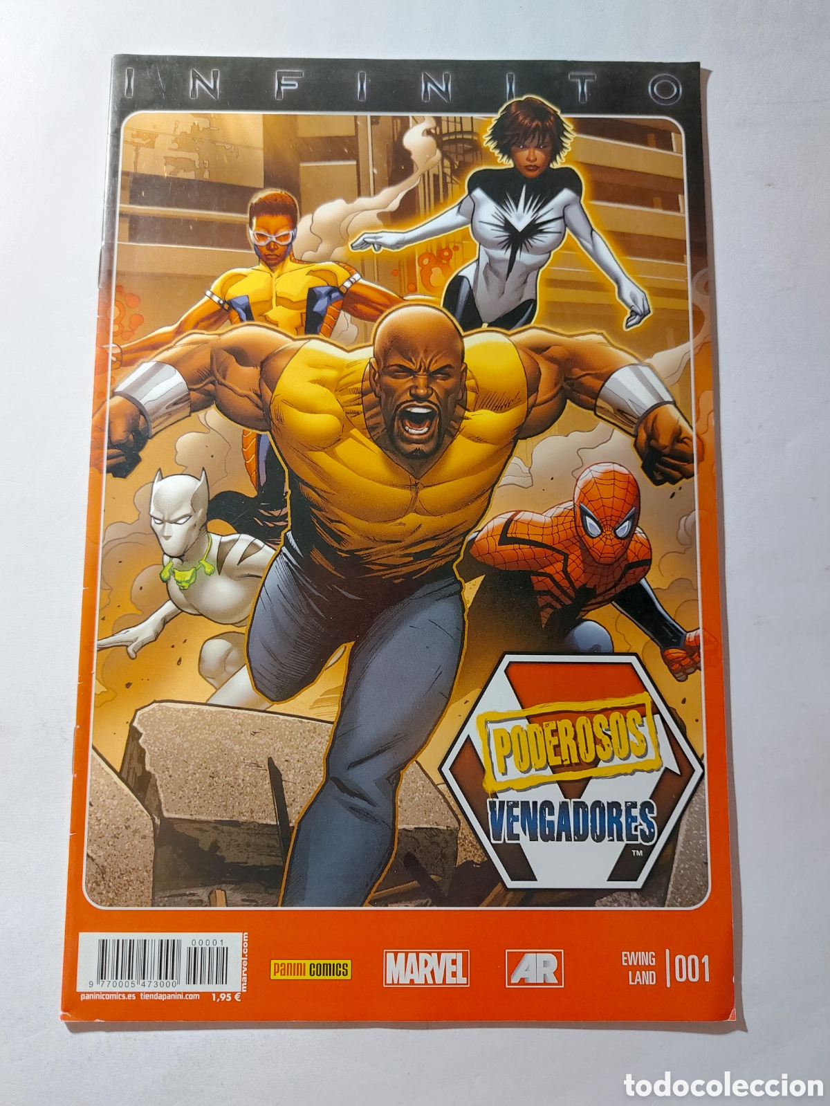 C&oacute;mics: Poderosos VENGADORES # 1 PANINI. POR AL EWING y Greg Land - Foto 1