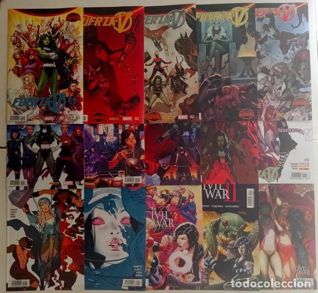 C&oacute;mics: Fuerza V (completa). 15 numeros. Panini. - Foto 1