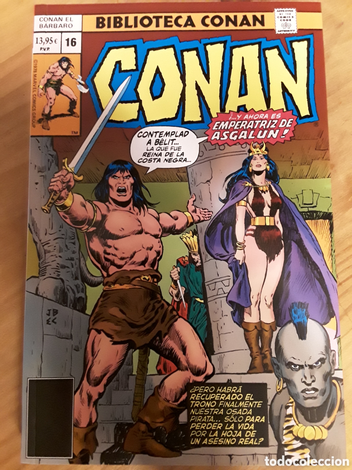 Comics: Biblioteca Conan. Conan el B&aacute;rbaro 16 - Panini / Marvel