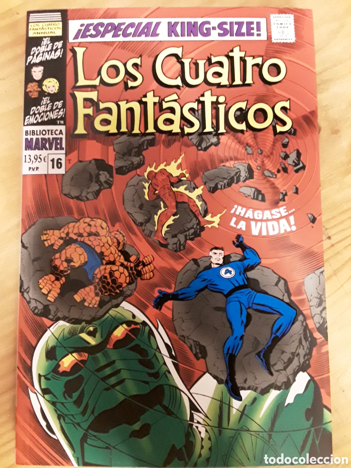 C&oacute;mics: Biblioteca Marvel 99. Los cuatro fant&aacute;sticos 16 - Panini / Marvel - Foto 1