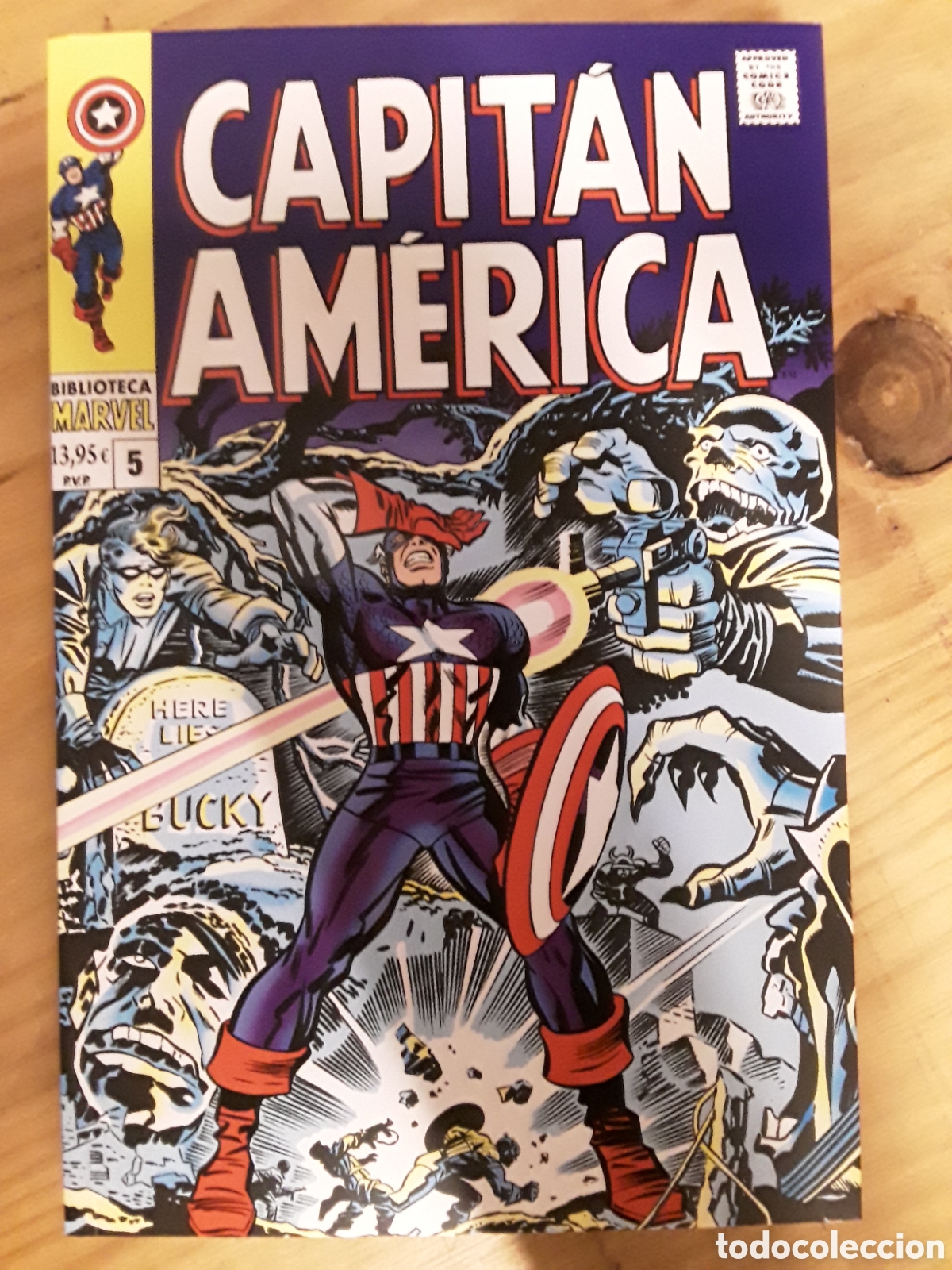 C&oacute;mics: Biblioteca Marvel 96. Capit&aacute;n Am&eacute;rica 5. - Panini / Marvel - Foto 1