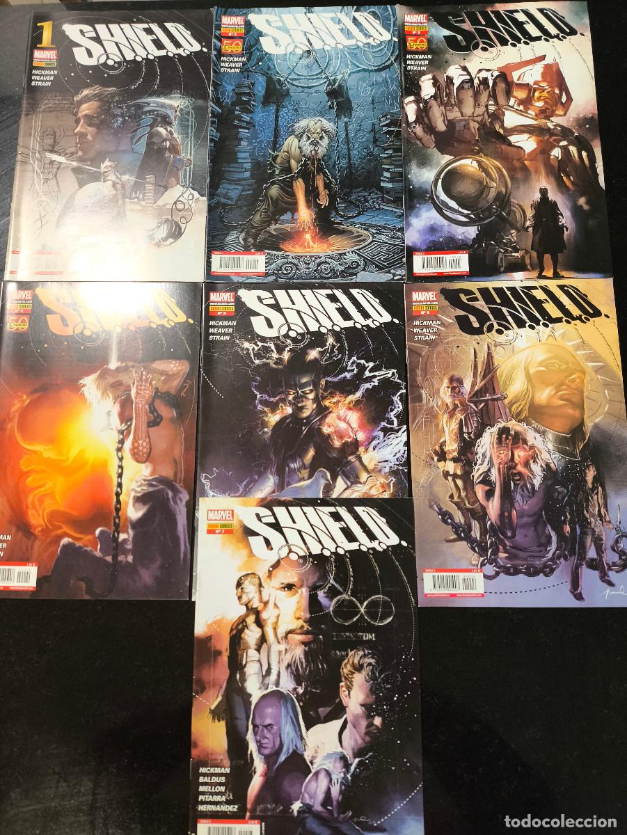 C&oacute;mics: Grapas SHIELD 1 A 7 Panini Comics - Foto 1