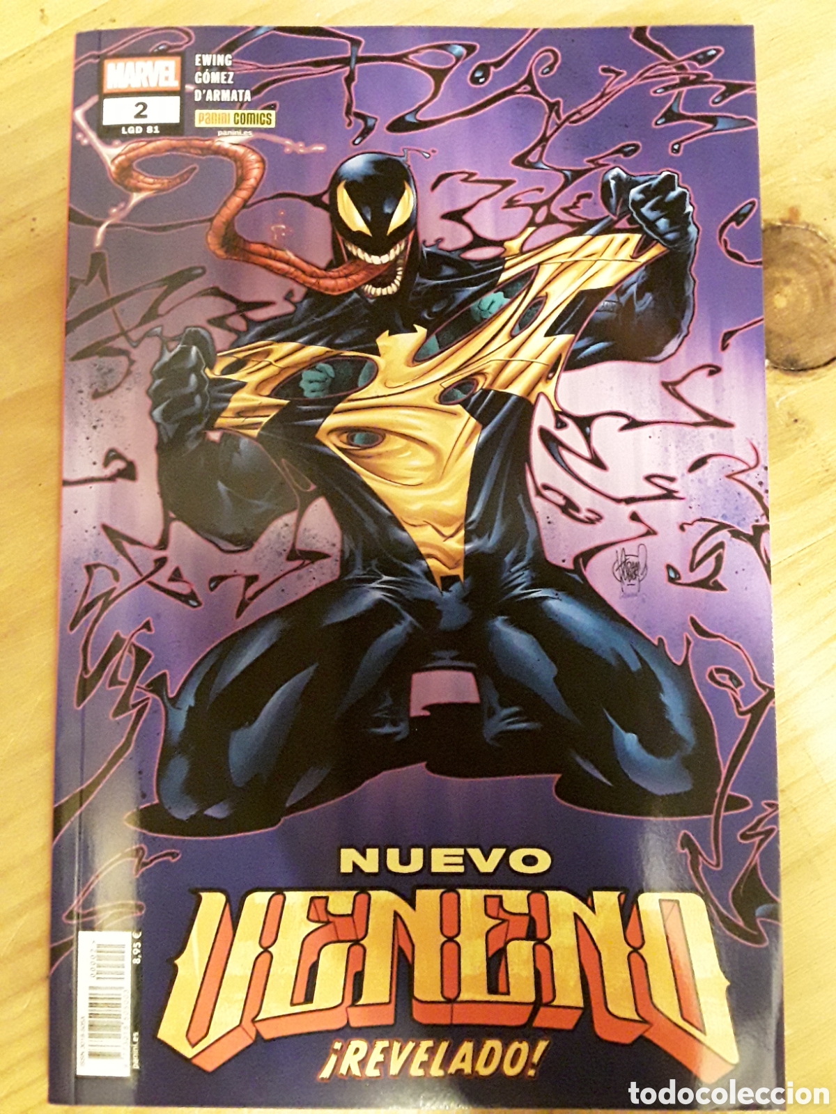 Comics: Nuevo veneno 2 - Ewing, G&oacute;mez, D'Armata - Panini / Marvel