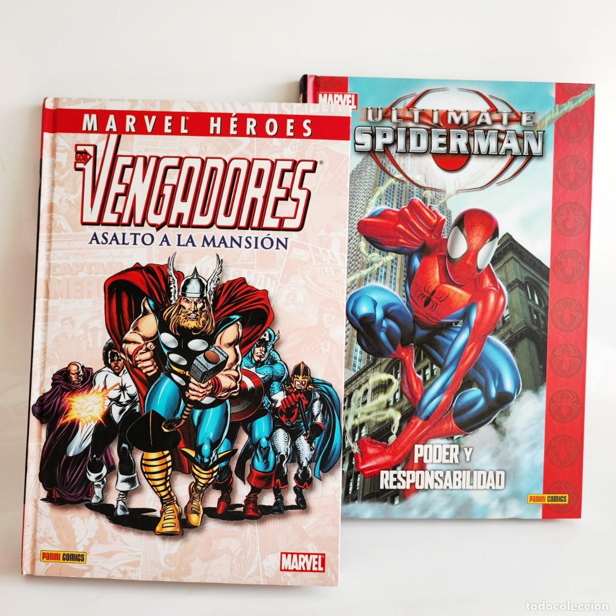 C&oacute;mics: PANINI COMICS. MARVEL. Los vengadores: Asalto a la mansi&oacute;n y Ultimate Spiderman: Poder y responsabil - Foto 1