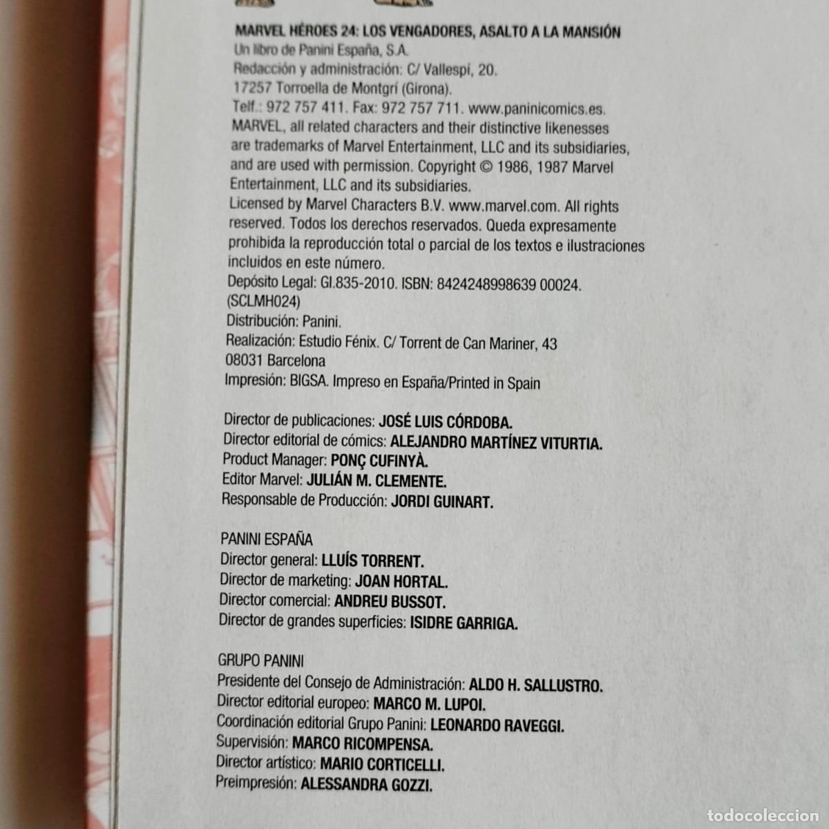 C&oacute;mics: PANINI COMICS. MARVEL. Los vengadores: Asalto a la mansi&oacute;n y Ultimate Spiderman: Poder y responsabil - Foto 4