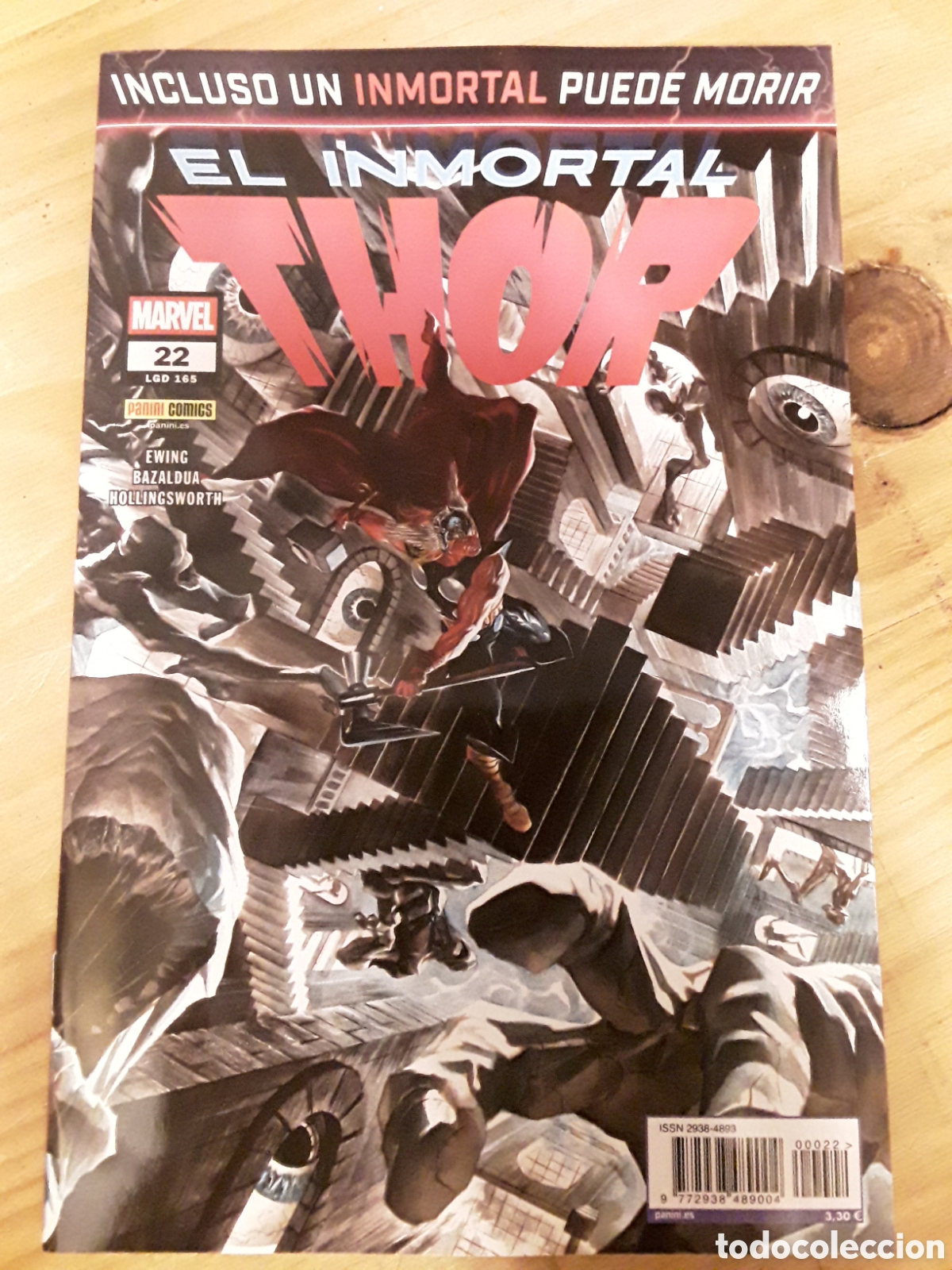 Comics: El inmortal Thor 22 / 165 (grapa) - Ewing, Bazald&uacute;a, Hollingsworth - Panini / Marvel